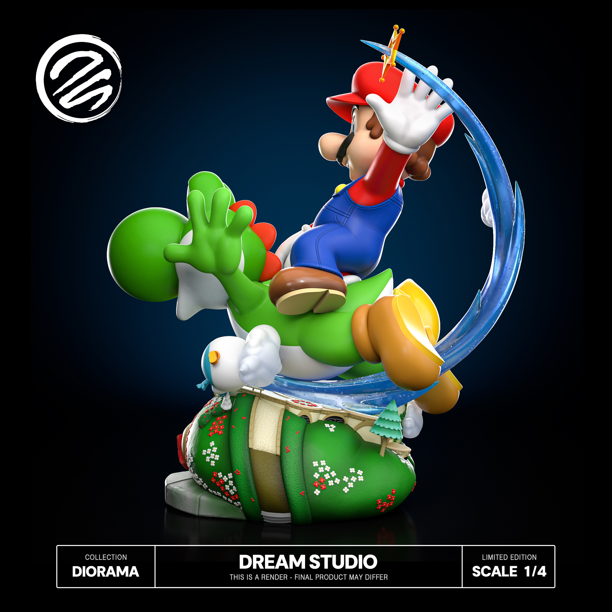 【Pre-sale】1/4 Scale Super Mario Galaxy 2-Dream Studio