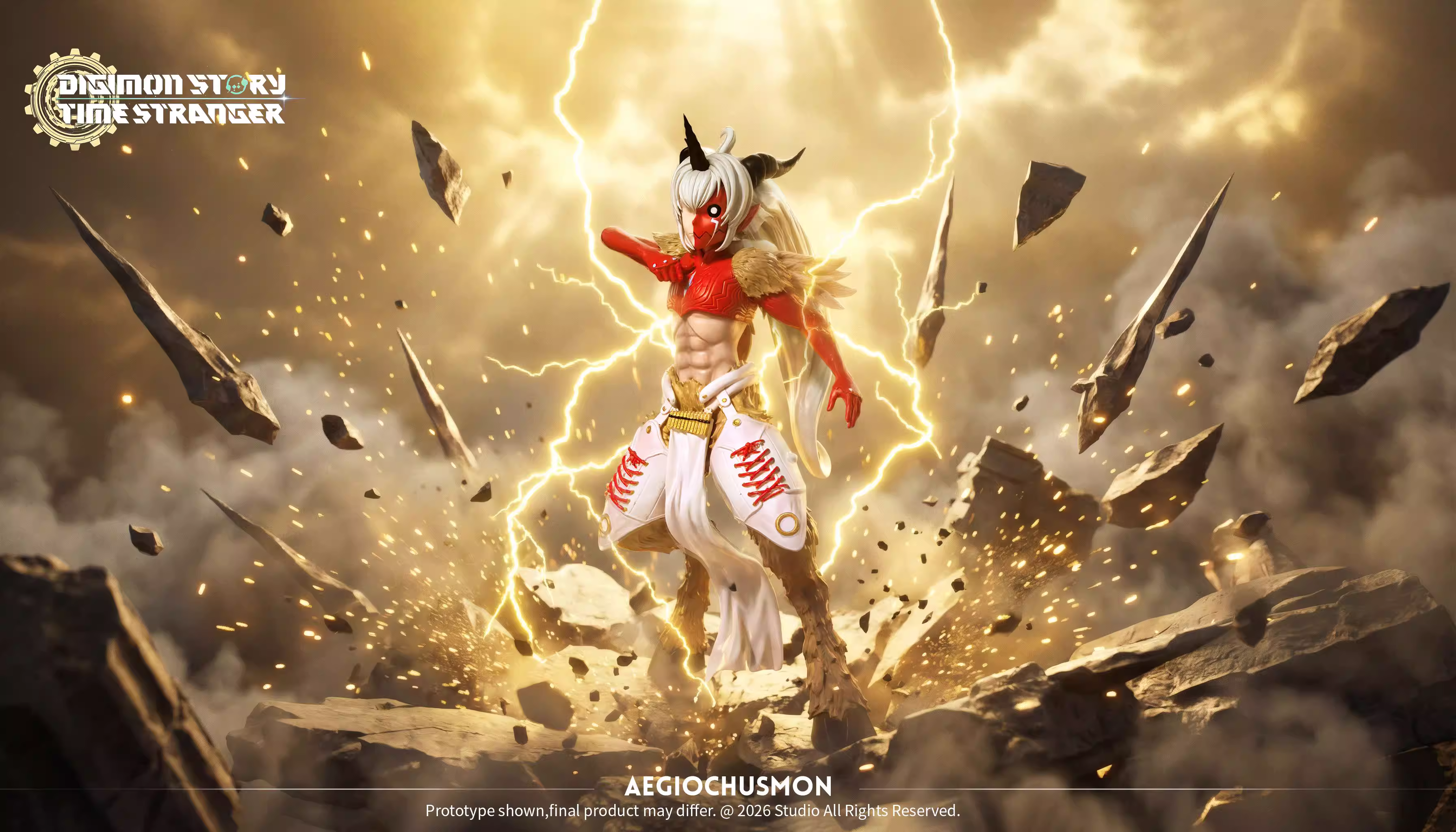 【Pre-sale】002 Aegiochusmon-FC and Hudie Studios