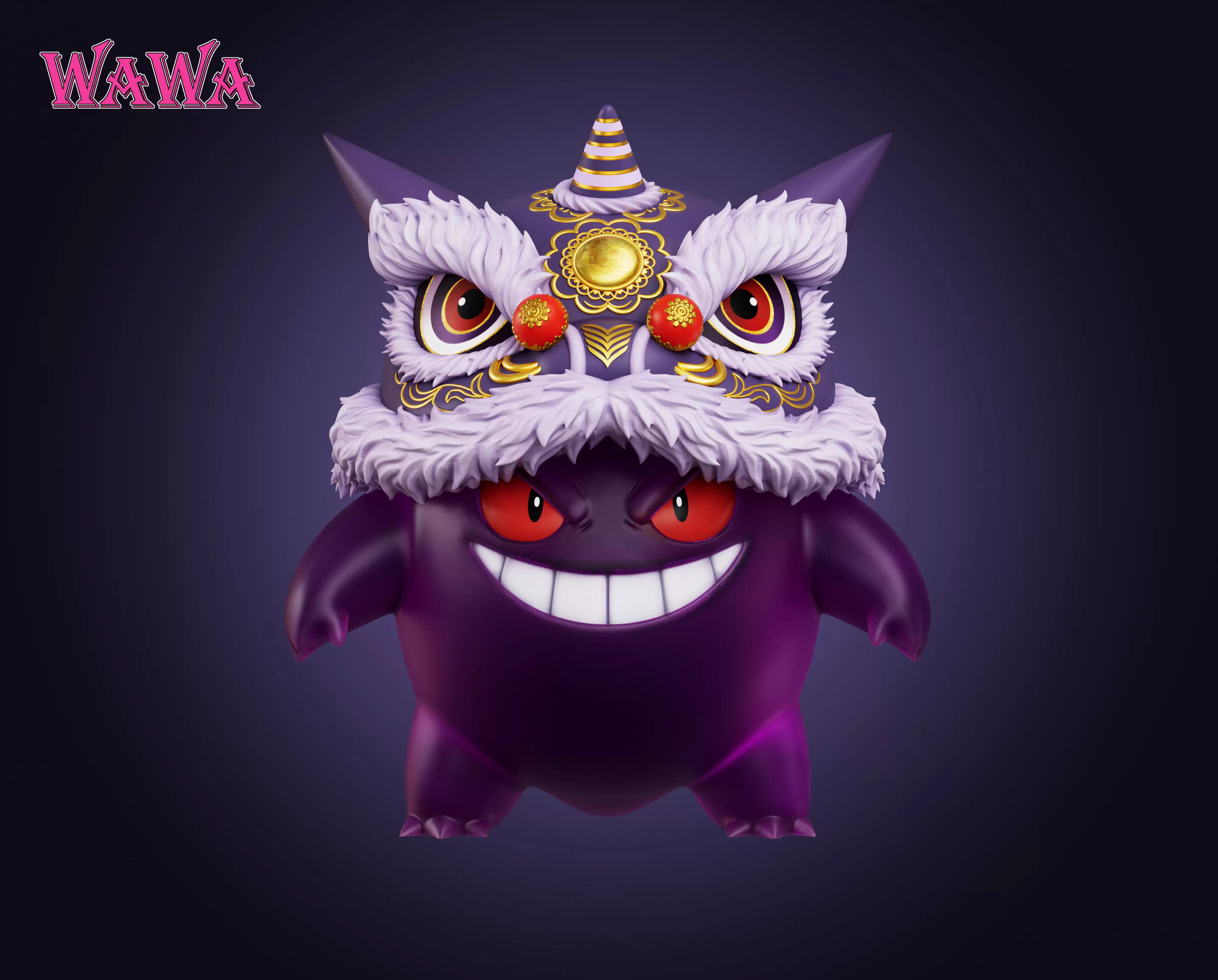 【Pre-sale】Dance Lion Gengar-wawa Studio