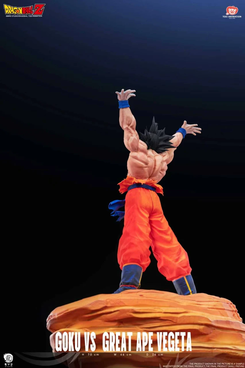 【Pre-sale closed】1/6 Scale Goku vs Great Ape Vegeta with LED Licensed-RYU Studio