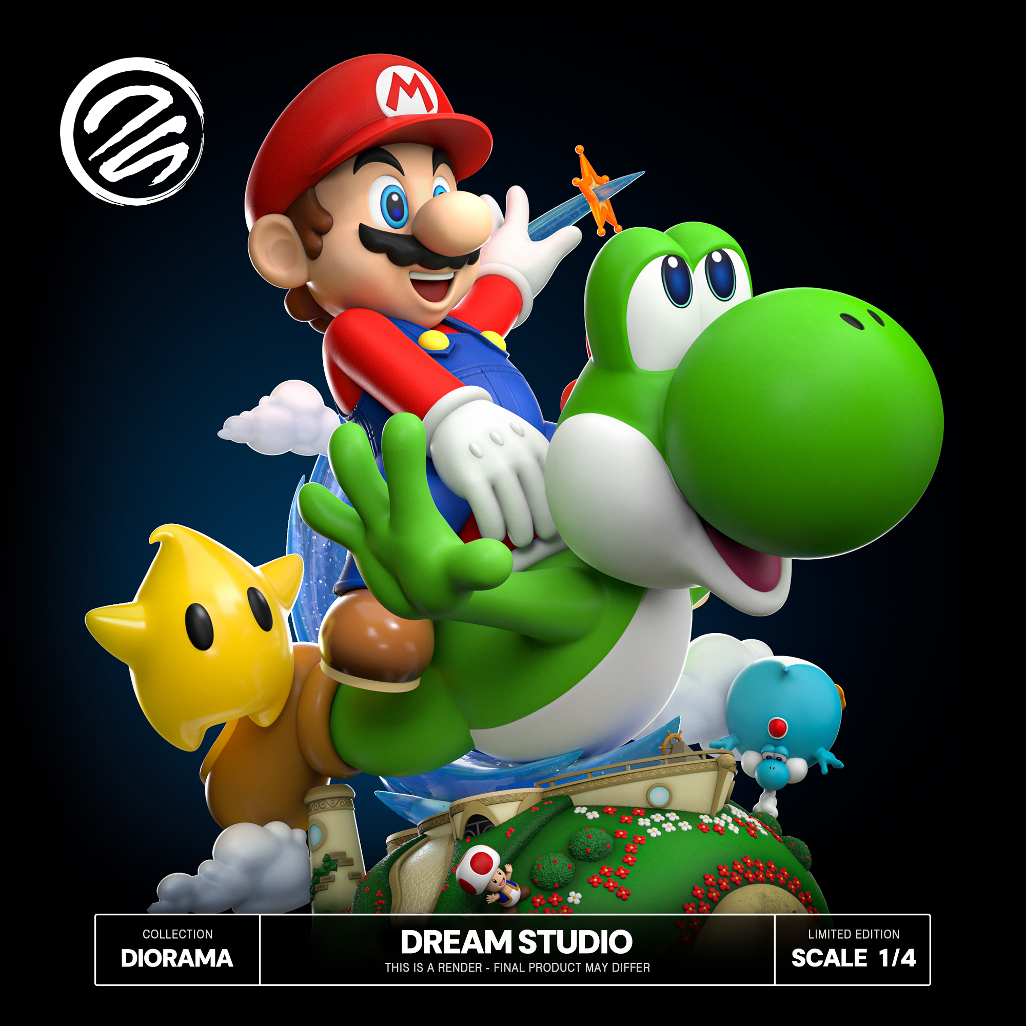 【Pre-sale】1/4 Scale Super Mario Galaxy 2-Dream Studio