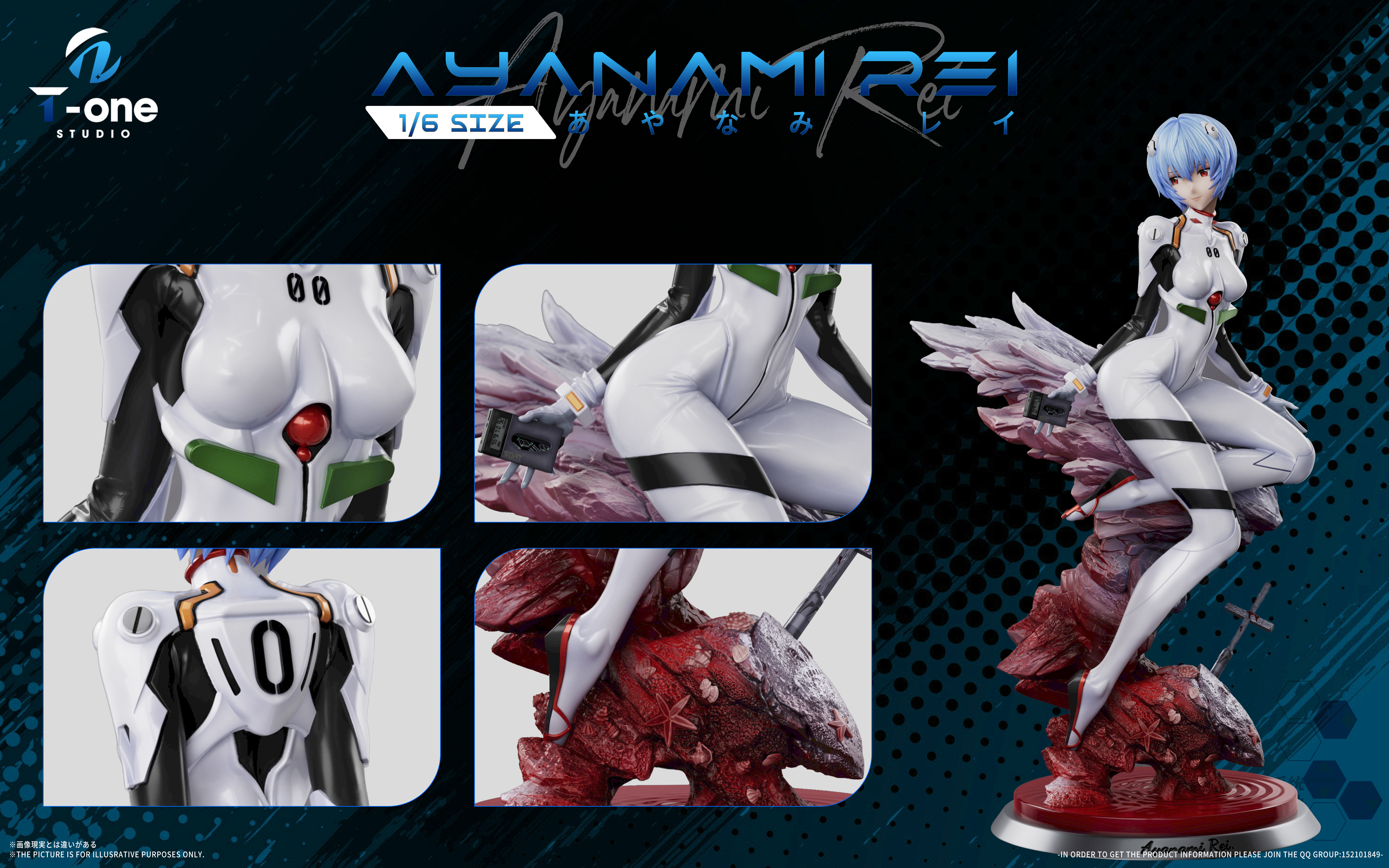 【Pre-sale】1/6 Scale 002 Ayanami Rei-T-one Studio
