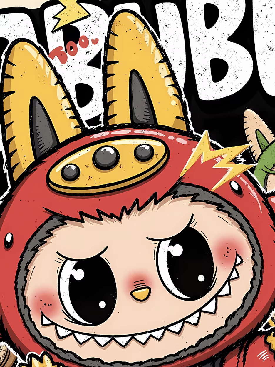 【Pre-sale】Decorative Painting of Labubu-XingKong Studio