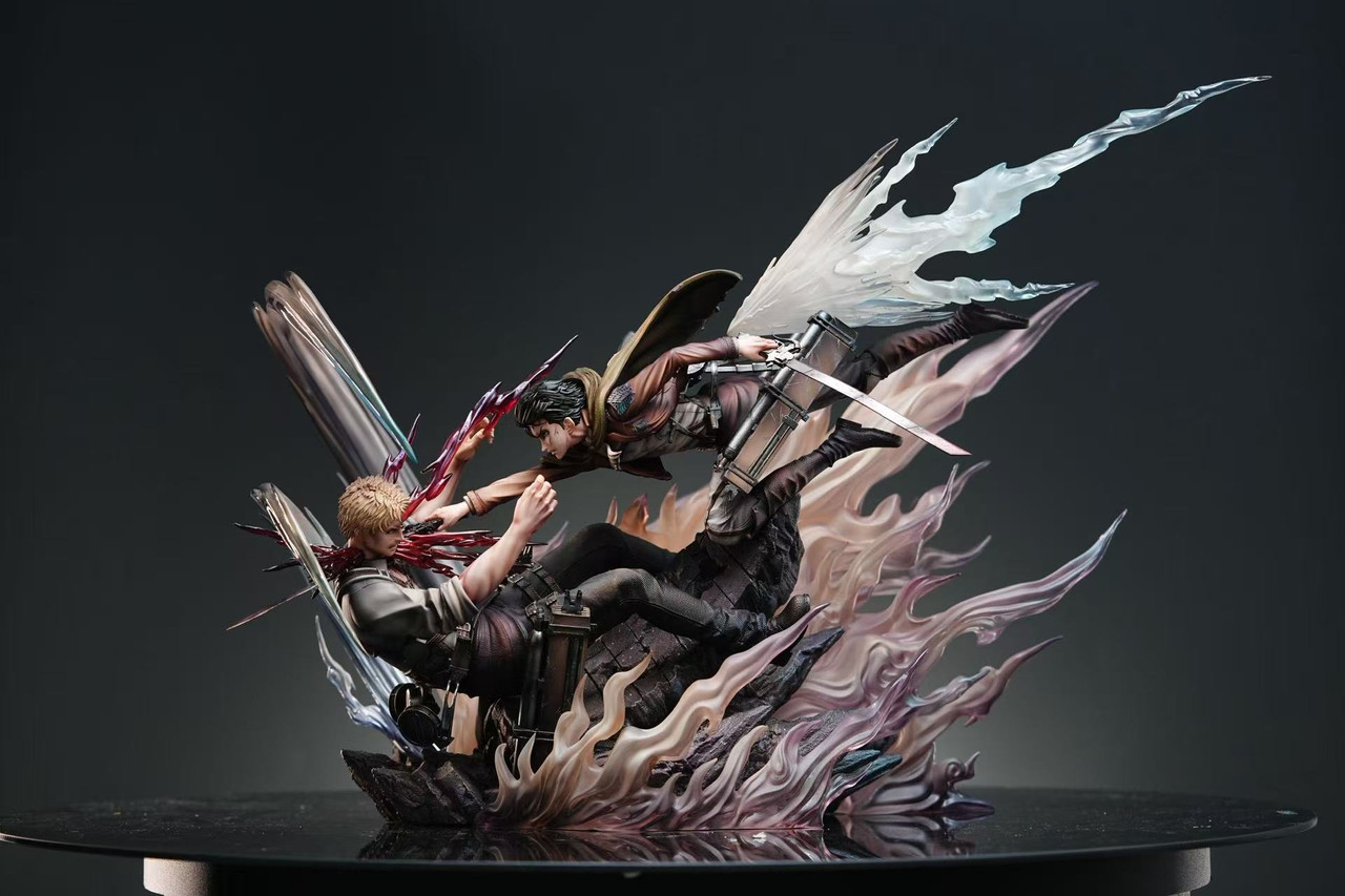 【Pre-sale】1/6 Scale Levi vs Reiner-Attack on Titan-Sure Studio