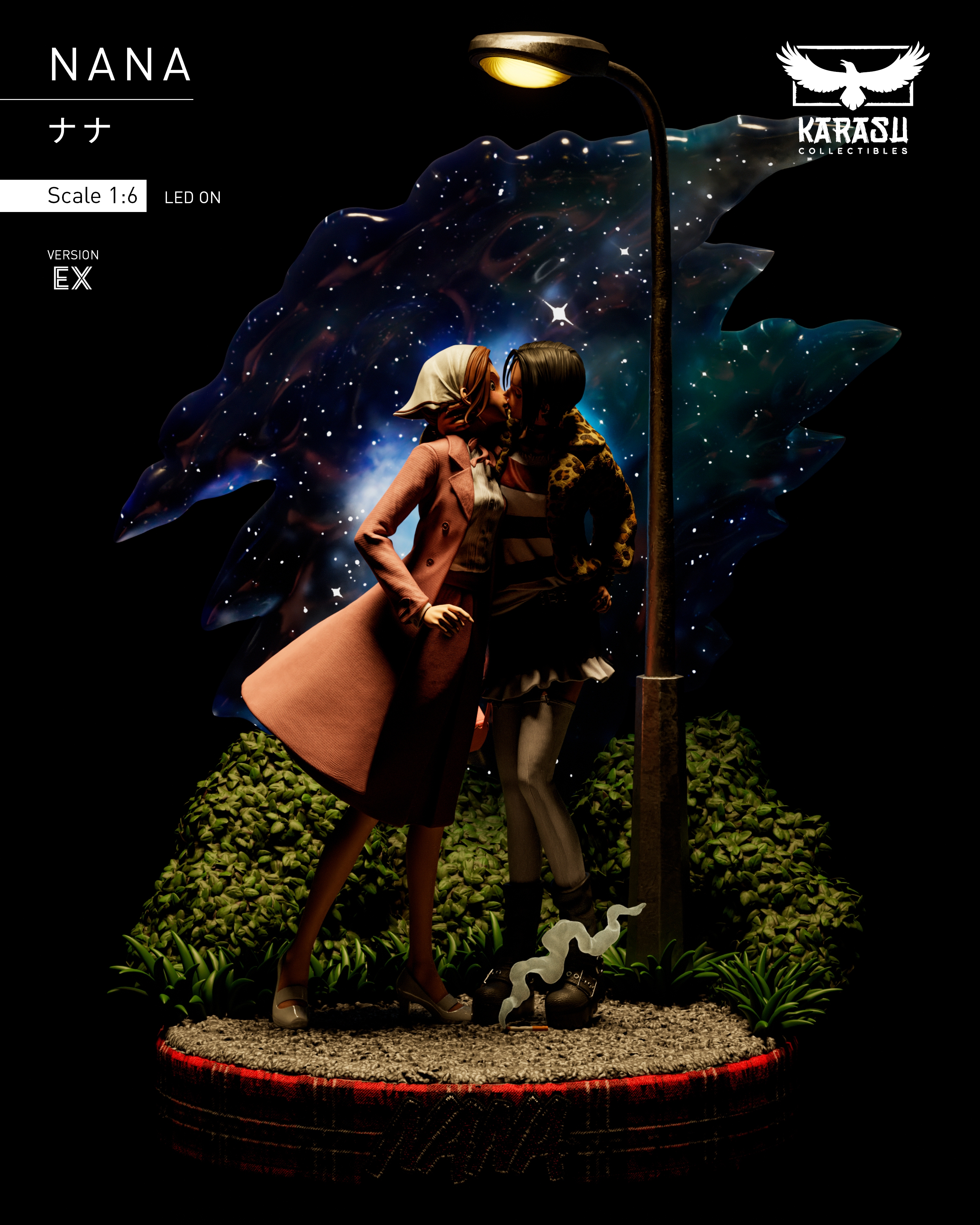 【Pre-sale】1/6 Scale Osaki Nana and Komatsu Nana with LED-KARASU Collectibles Studio