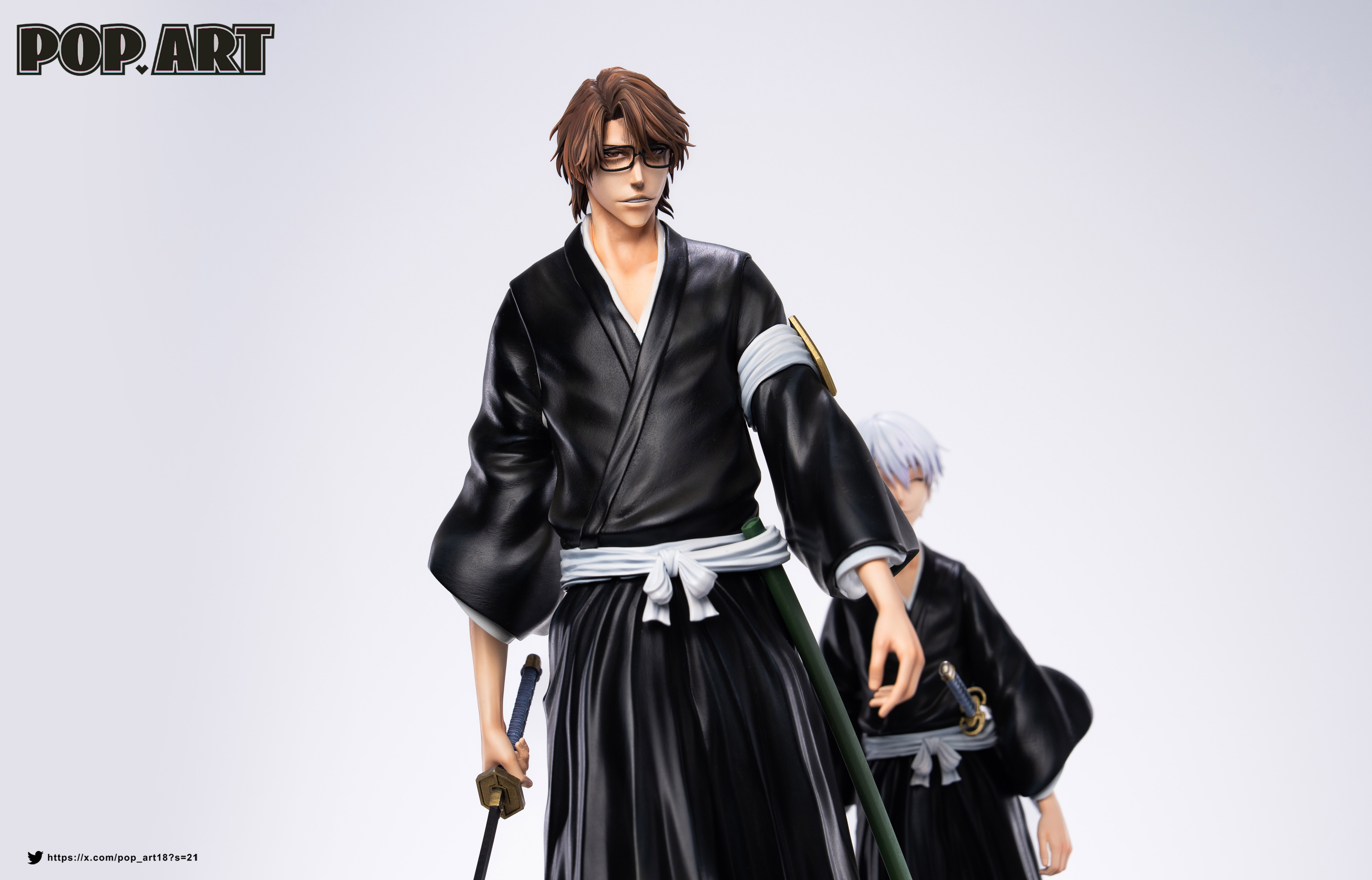 【Pre-sale】1/6 Scale Sosuke Aizen and Ichimaru Gin-POP.ART Studio