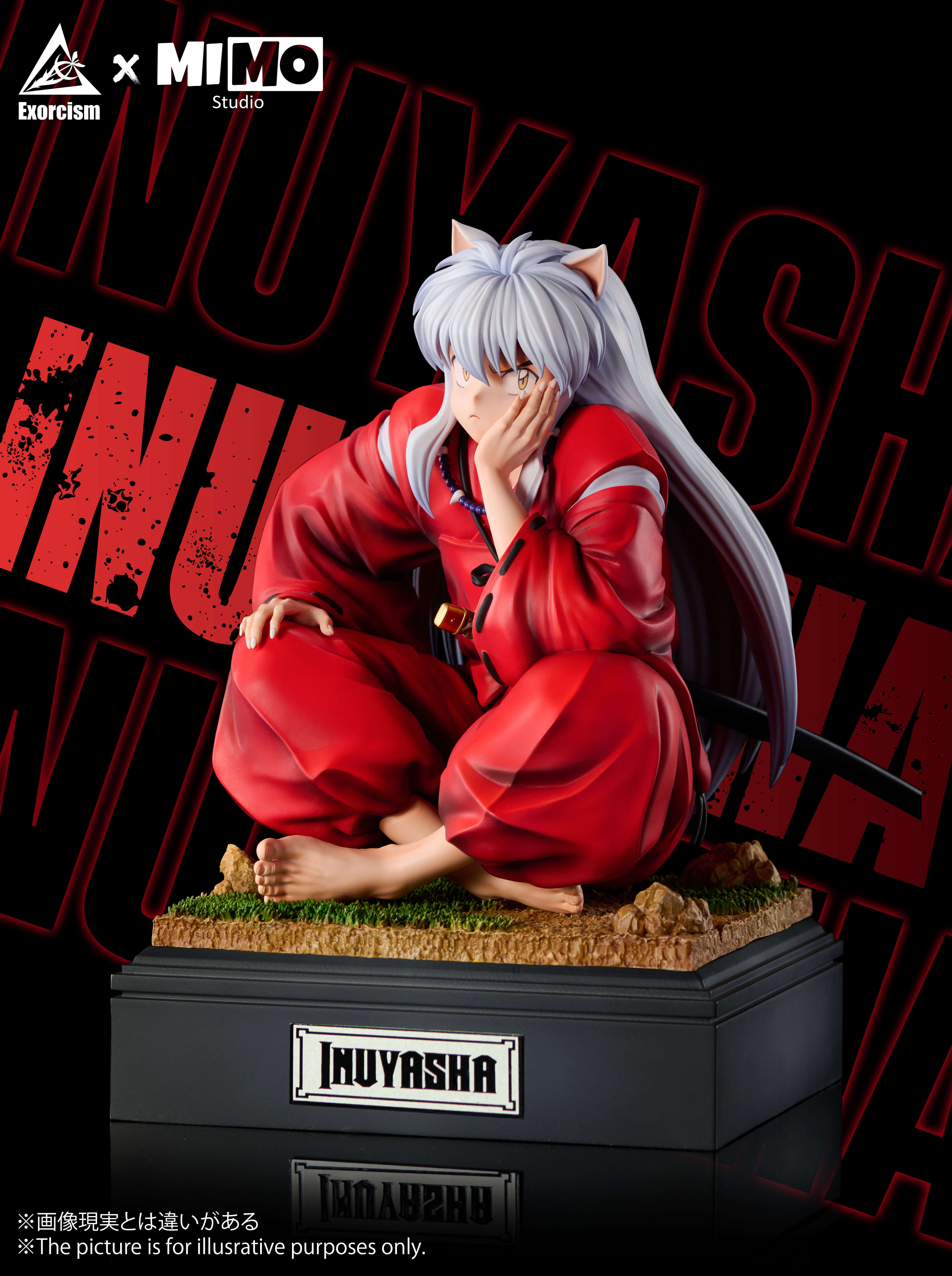 【Pre-sale】1/6 Scale Sitting Inuyasha-Exorcism Studio and MIMO Studio