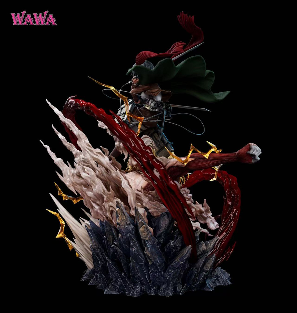 【Pre-sale】Mikasa Ackerman and Female Titan-WAWA Studio