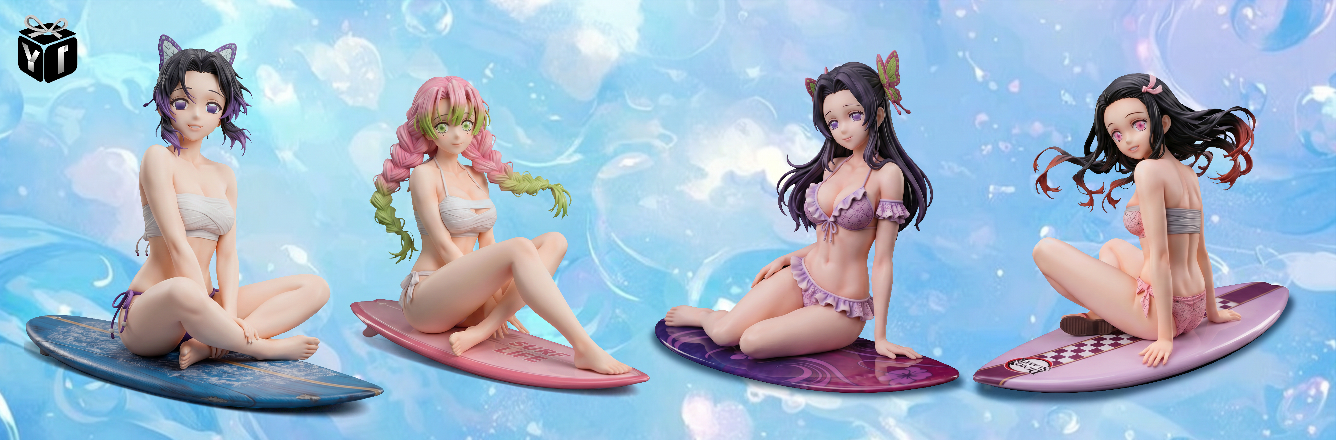 【Pre-sale】1/6 Scale Swimming Suit Kochou Kanae-Demon Slayer-Yi Studio