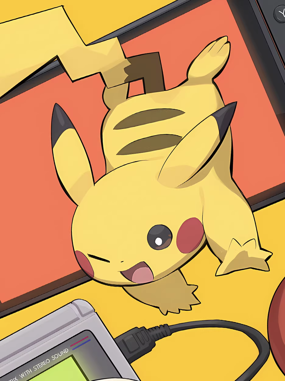 【Pre-sale】Decorative Painting of Game Machine Pikachu-XingKong Studio