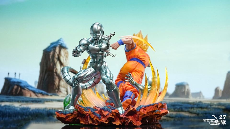 【Pre-sale】1/4 Scale Goku VS Metal Cooler with LED-27abyss Studio
