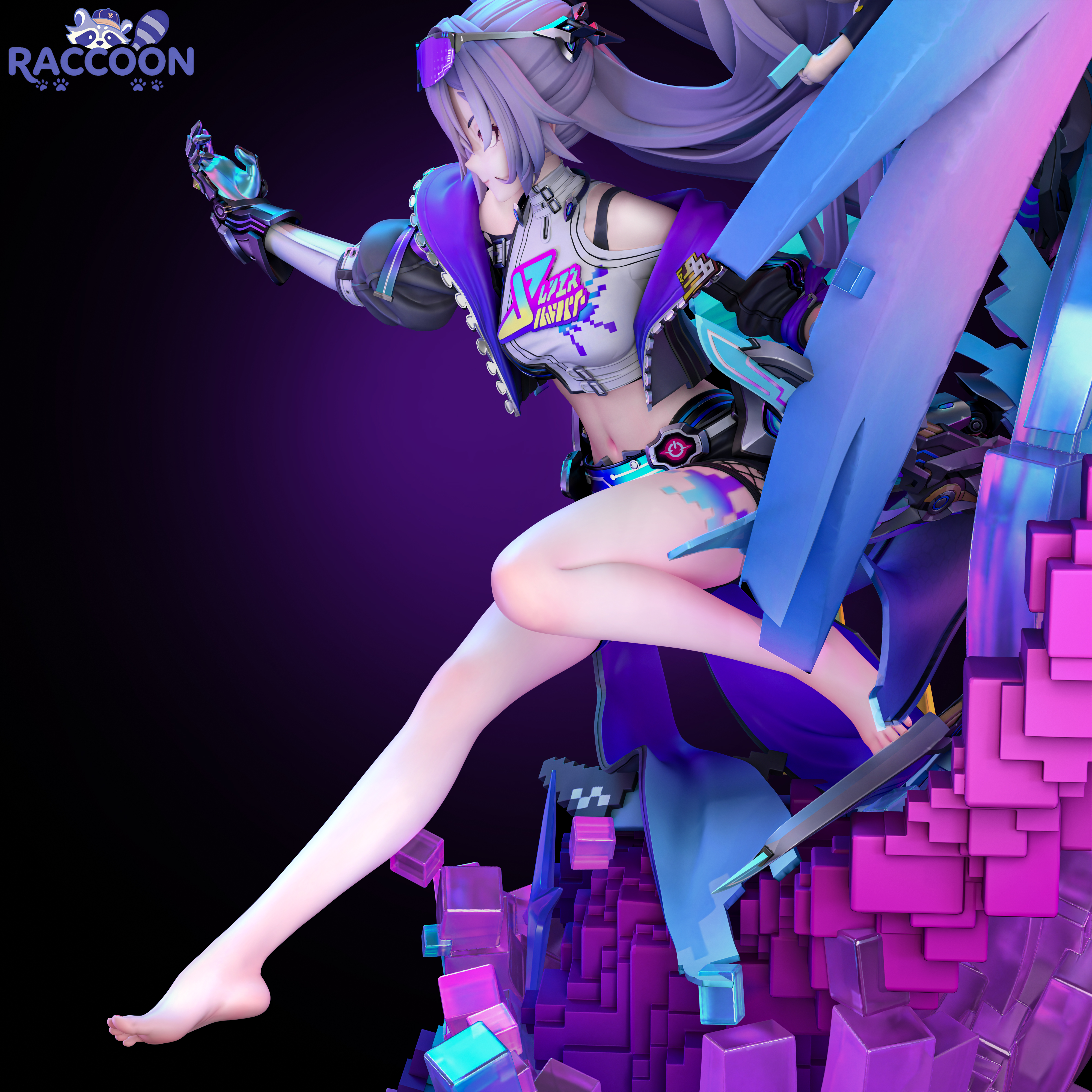 【Pre-sale】1/6 Scale Silver Wolf-Honkai: Star Rail-XiaoHuanXiong Studio
