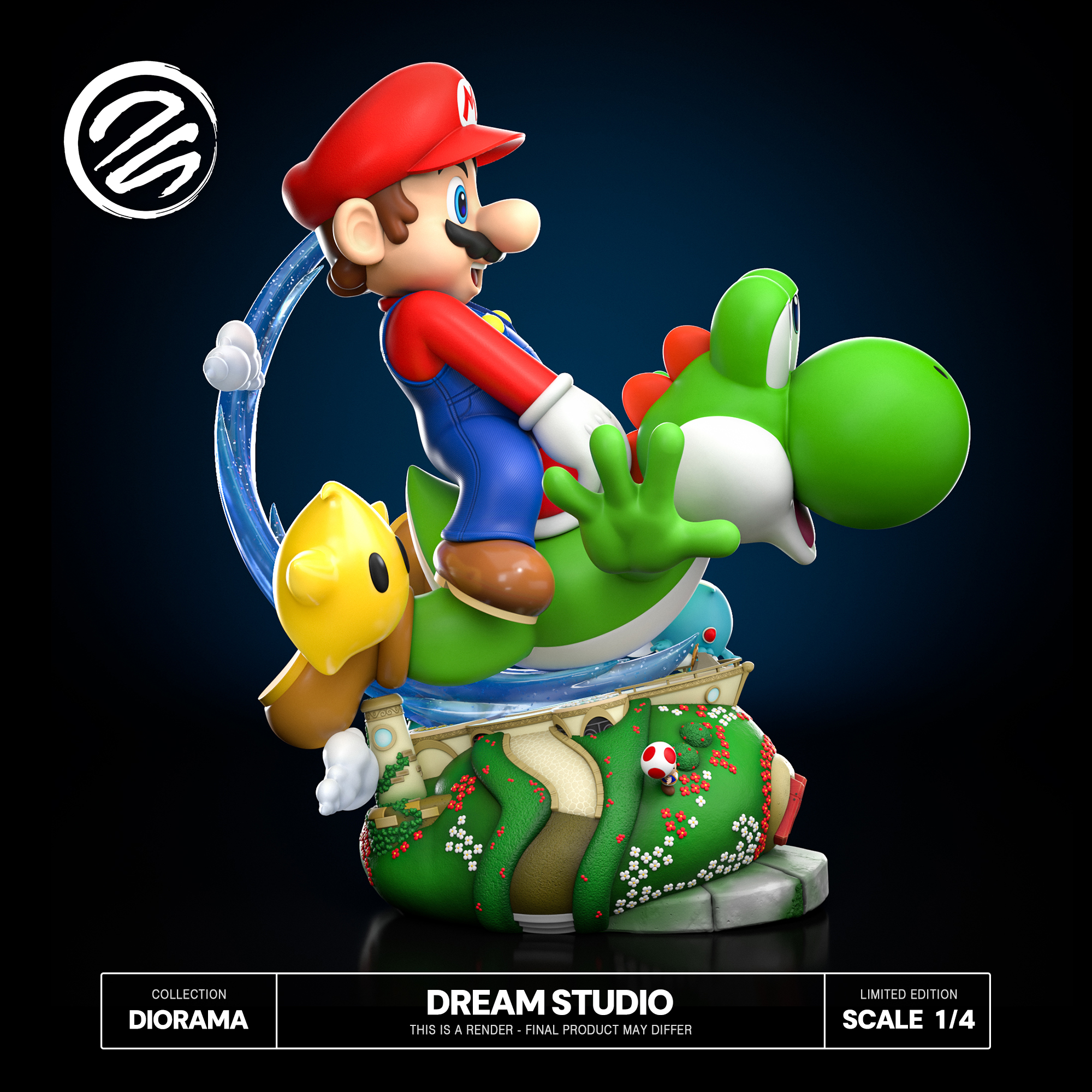 【Pre-sale】1/4 Scale Super Mario Galaxy 2-Dream Studio