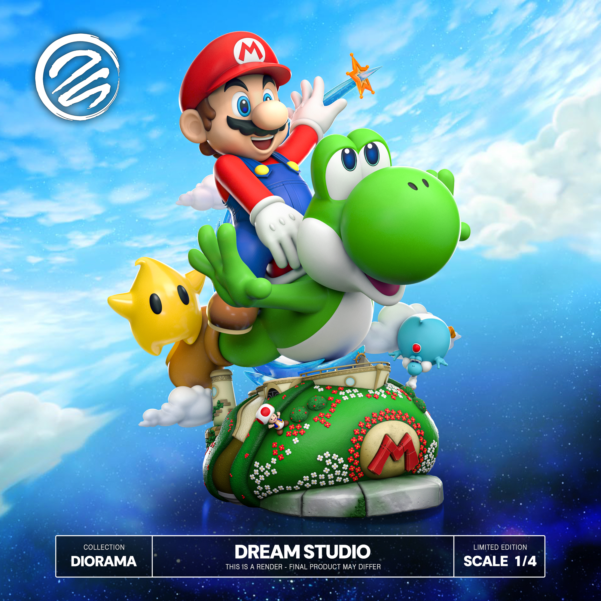 【Pre-sale】1/4 Scale Super Mario Galaxy 2-Dream Studio