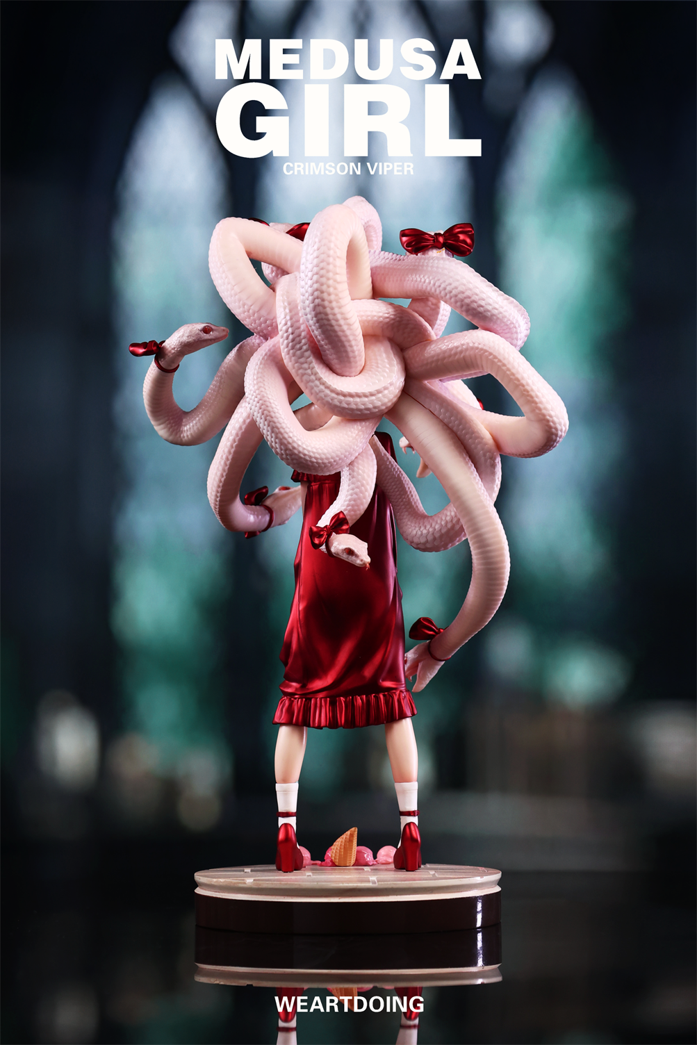 【Pre-sale】Medusa Girl-Green Viper and Crimson Viper-WeArtDoing Studio