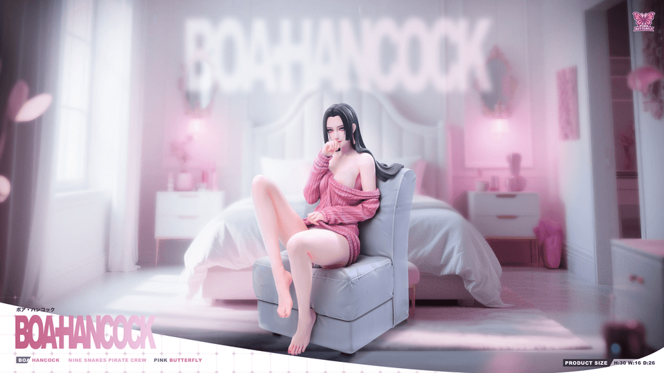 【Pre-sale】1/4 Scale Boa Hancock-Pink Butterfly Studio