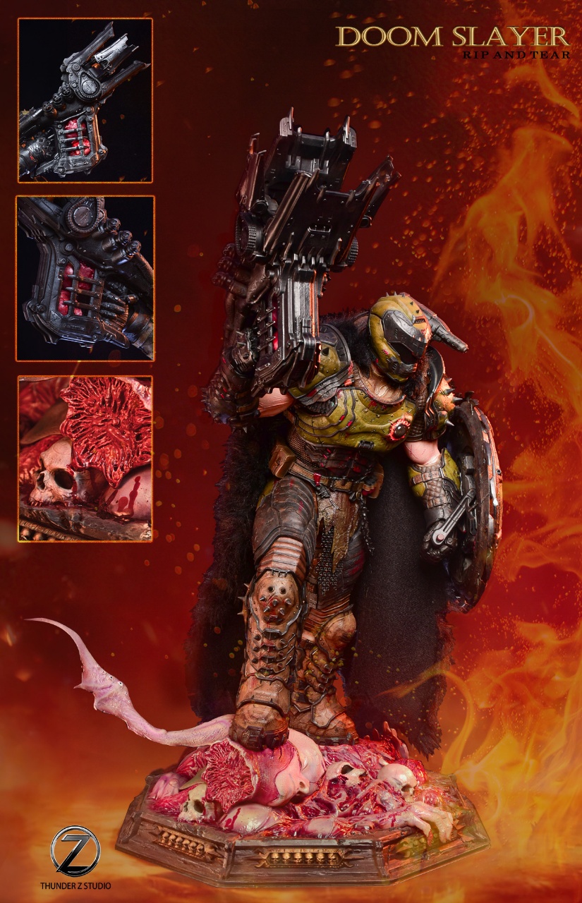 【Pre-sale】1/3 Scale Doom Slayer-THUNDER Z Studio