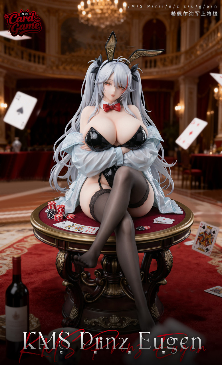 【Pre-sale】1/6 and 1/4 Scale Bunny Girl Prinz Eugen–Card Game Studio