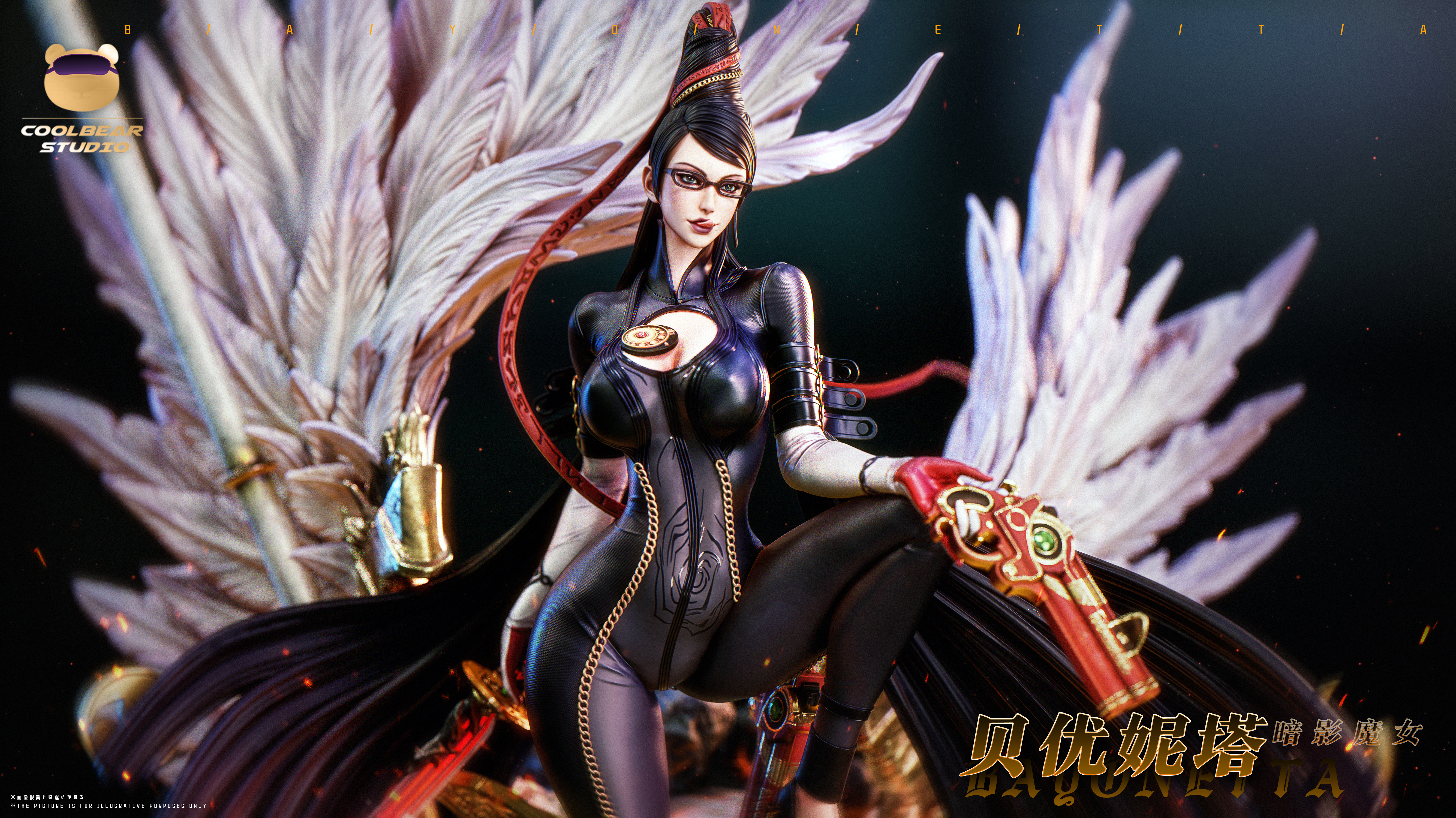 【Pre-sale】1/6 and 1/4 Scale Bayonetta-Coolbear Studio