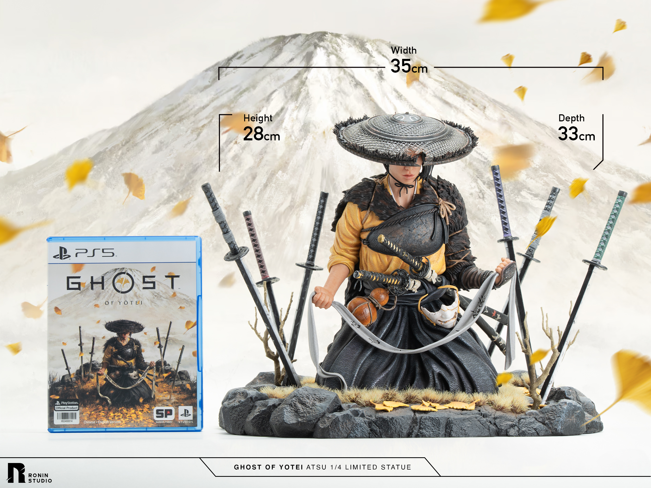 【Pre-sale】1/4 Scale Atsu-Ronin Studio