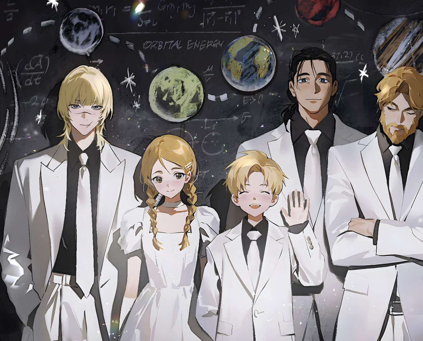 【Pre-sale】Decorative Painting of 6 Characters-Orb: On the Movements of the Earth-H2 Studio