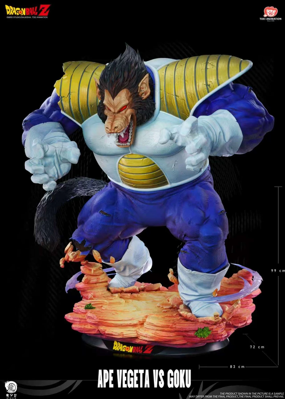 【Pre-sale closed】1/6 Scale Goku vs Great Ape Vegeta with LED Licensed-RYU Studio