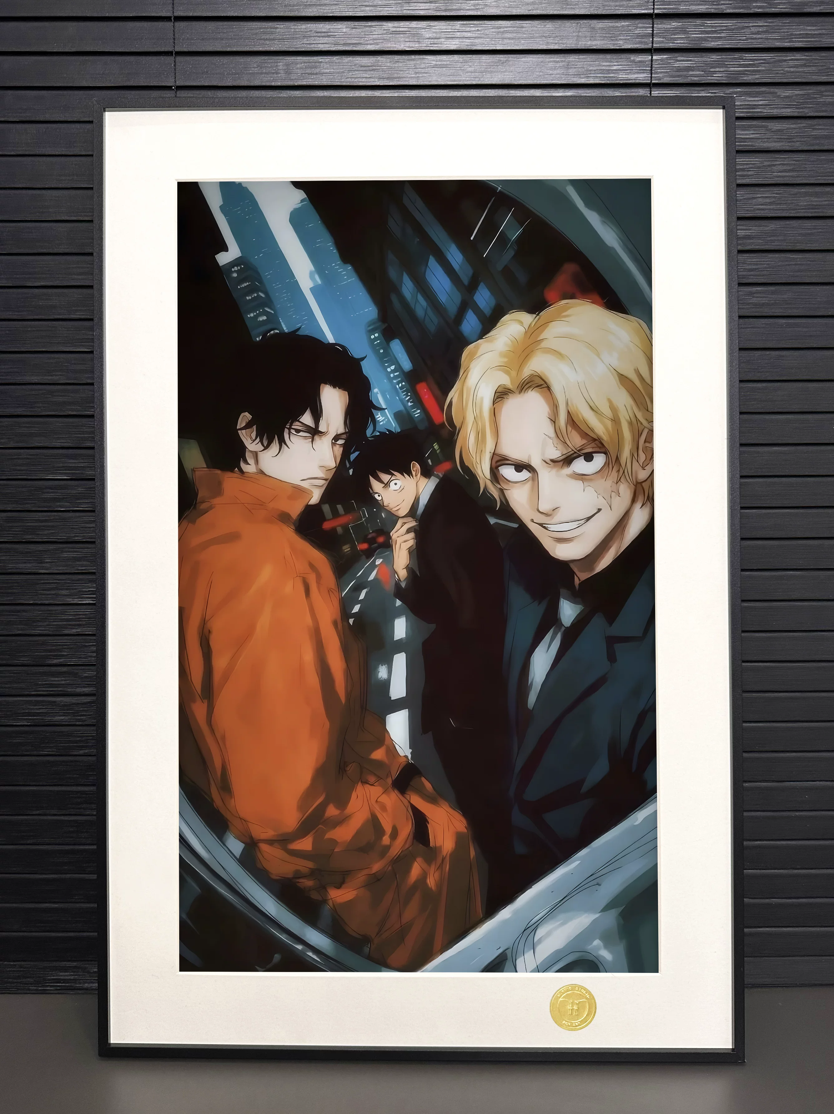 【Pre-sale】Decorative Painting of Three Brothers-One piece-H2 Studio