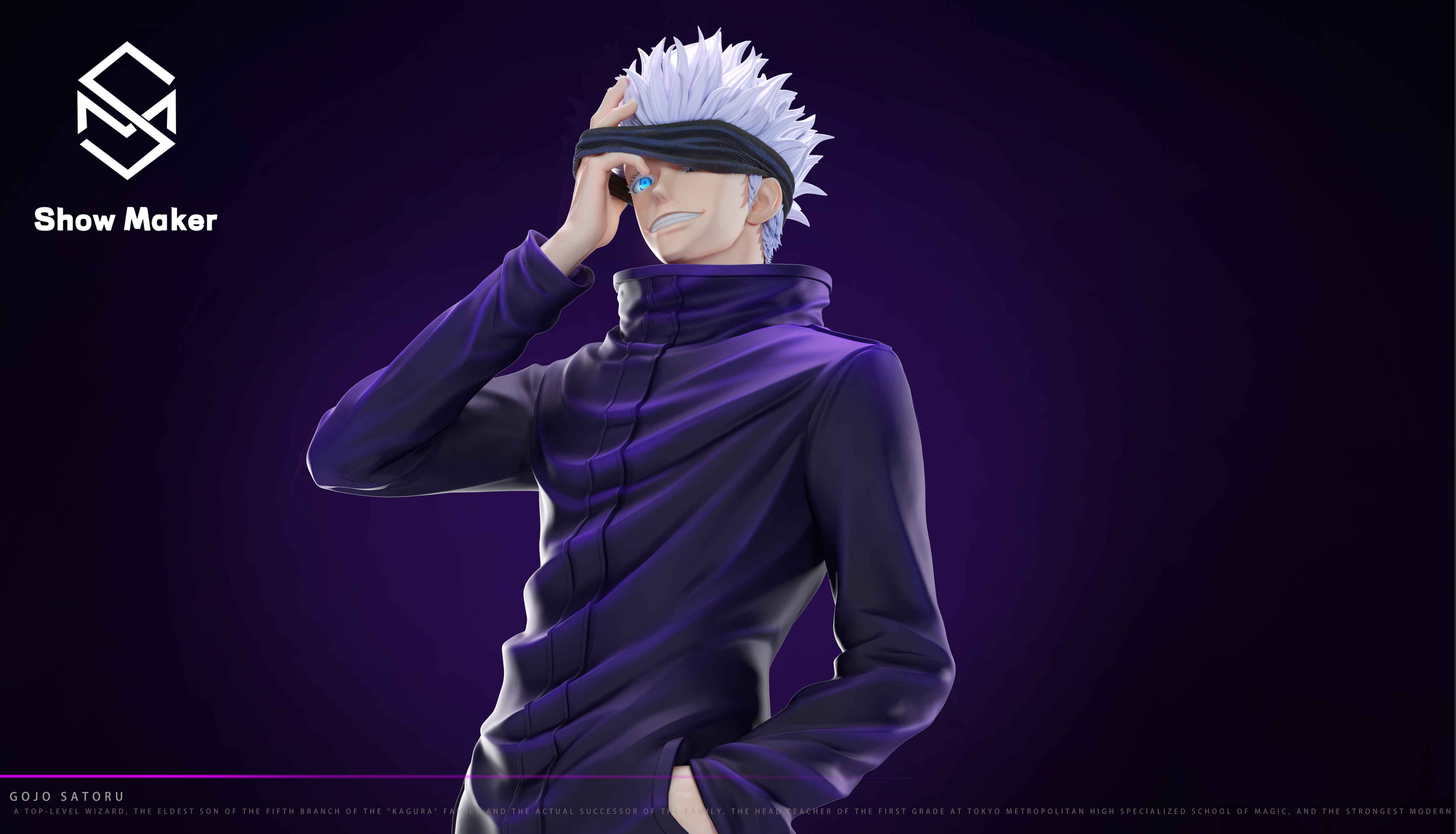 【Pre-sale】1/6 Scale Gojo Satoru-Jujutsu Kaisen-ShowMaker Studio