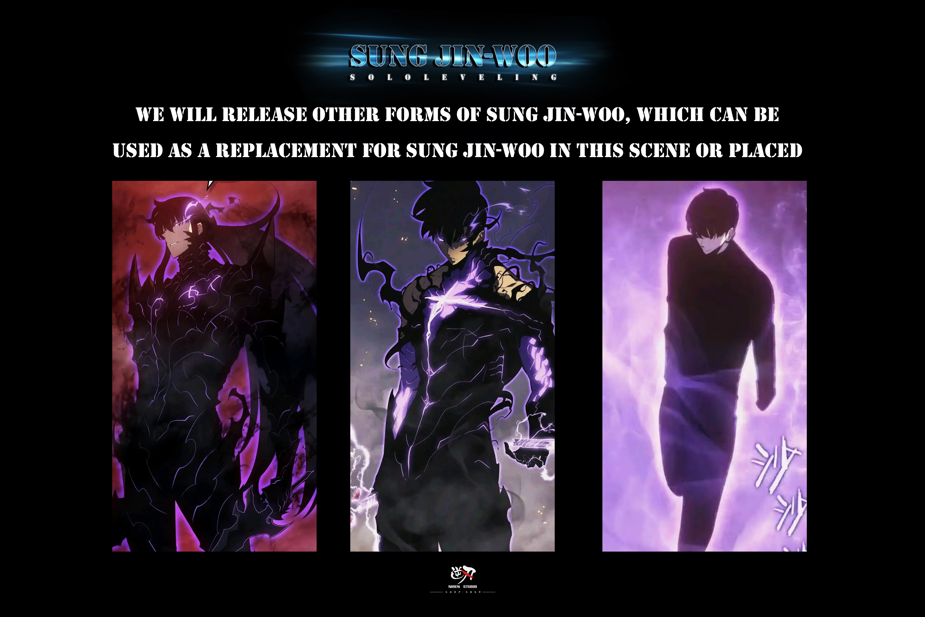 【Pre-sale】Sung Jin Woo with LED-Niren Studio