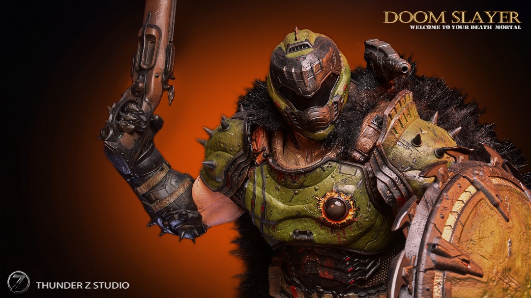 【Pre-sale】1/3 Scale Doom Slayer-THUNDER Z Studio