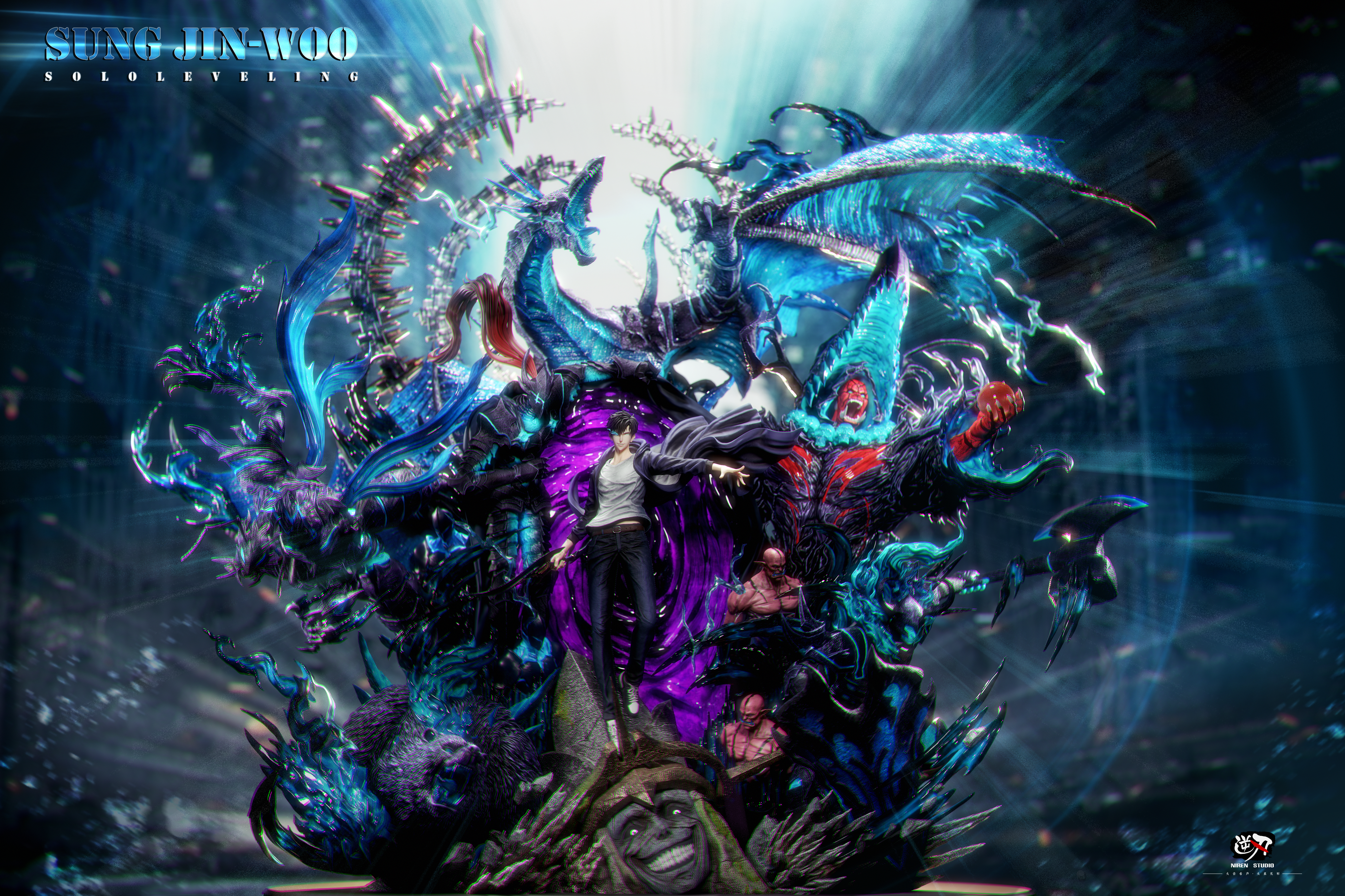 【Pre-sale】Sung Jin Woo with LED-Niren Studio