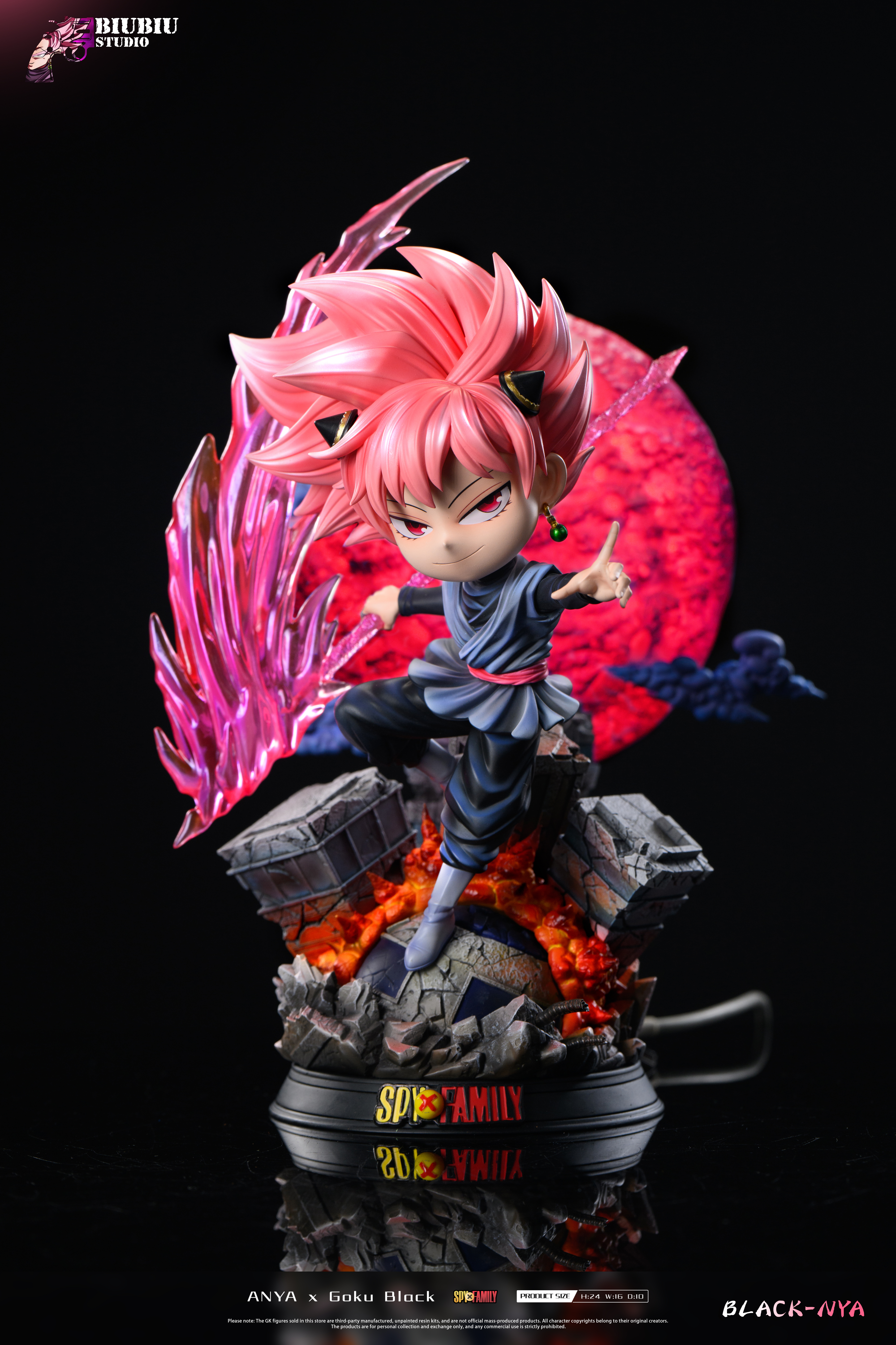 【Pre-sale】1/6 Scale Anya cos Super Saiyan Rosé-Biubiu Studio