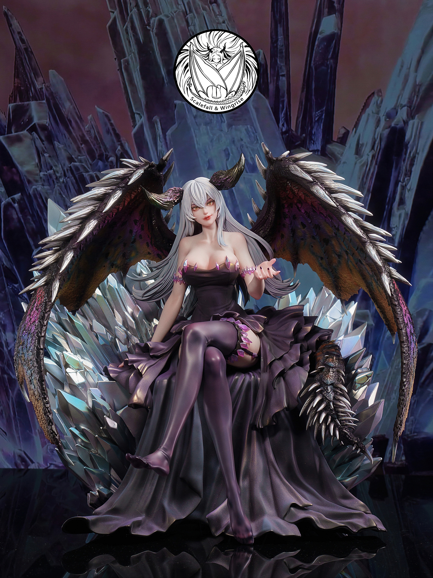 【Pre-sale】1/4 Scale Ruiner Nergigante Girl-Scalefall and Wingrise Studio