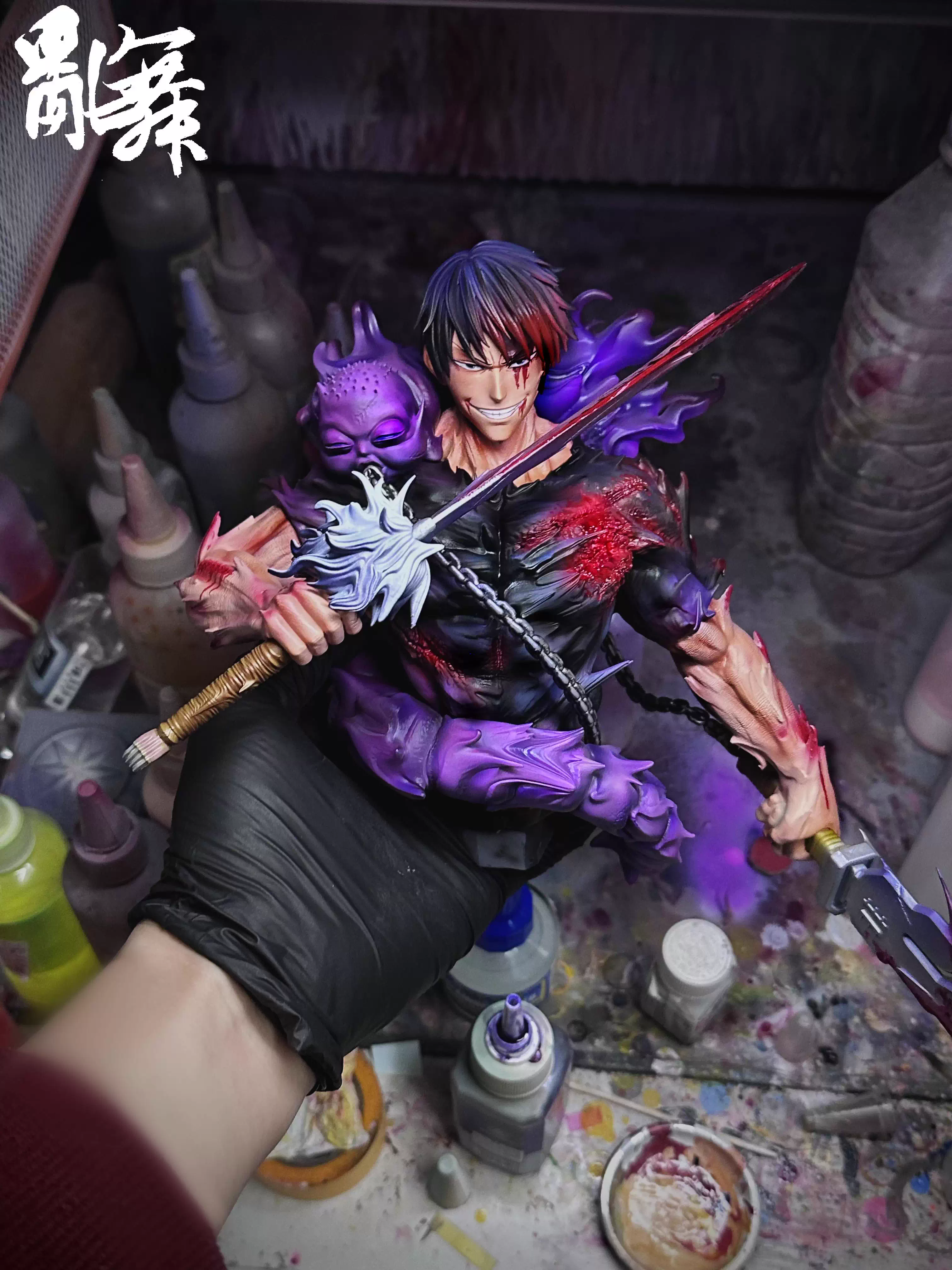 【Pre-sale】1/6 Scale Painted Version Bust of Fushiguro Toji-LuanWu Studio