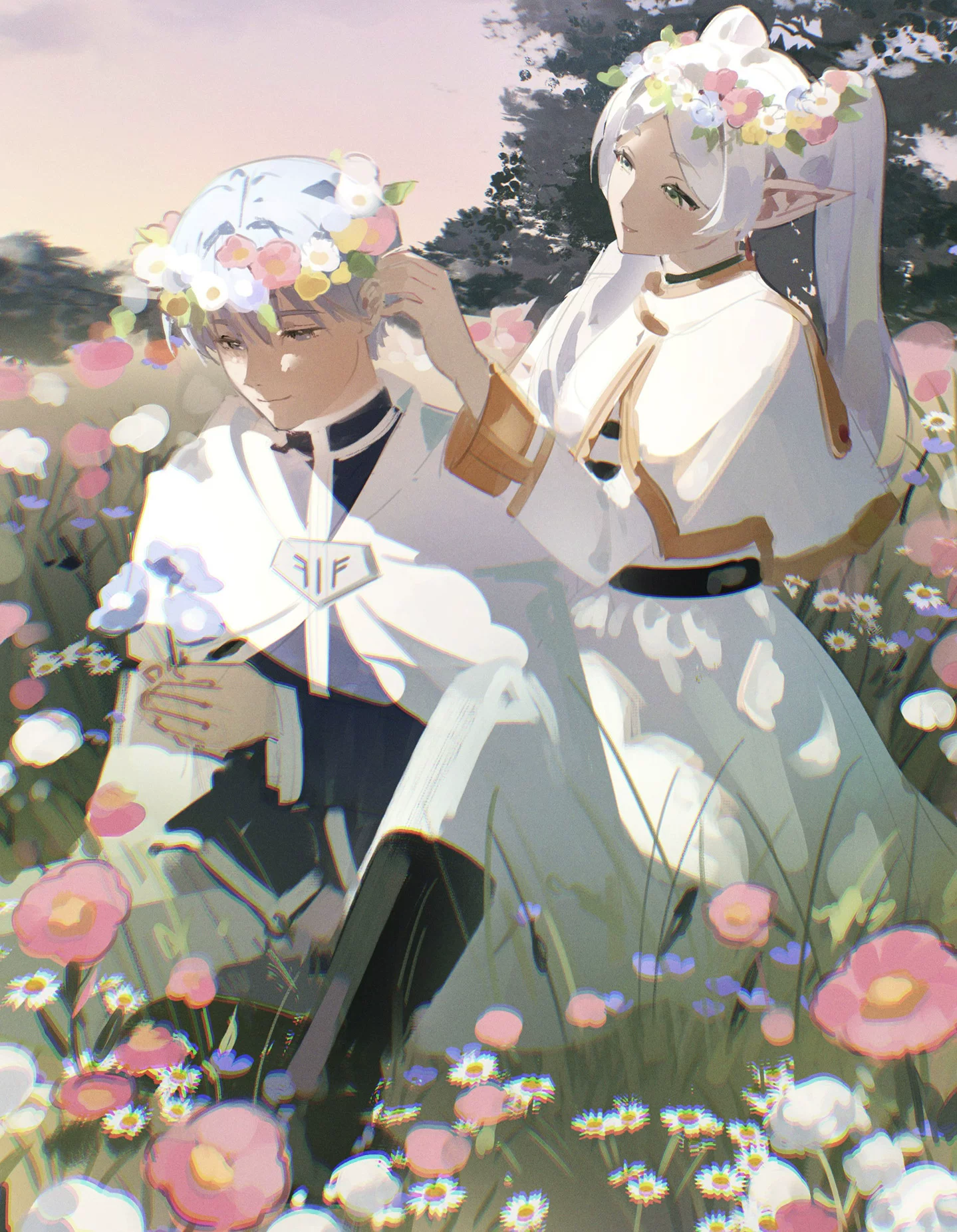 【Pre-sale】Decorative Painting of Frieren and Himmel-H2 Studio