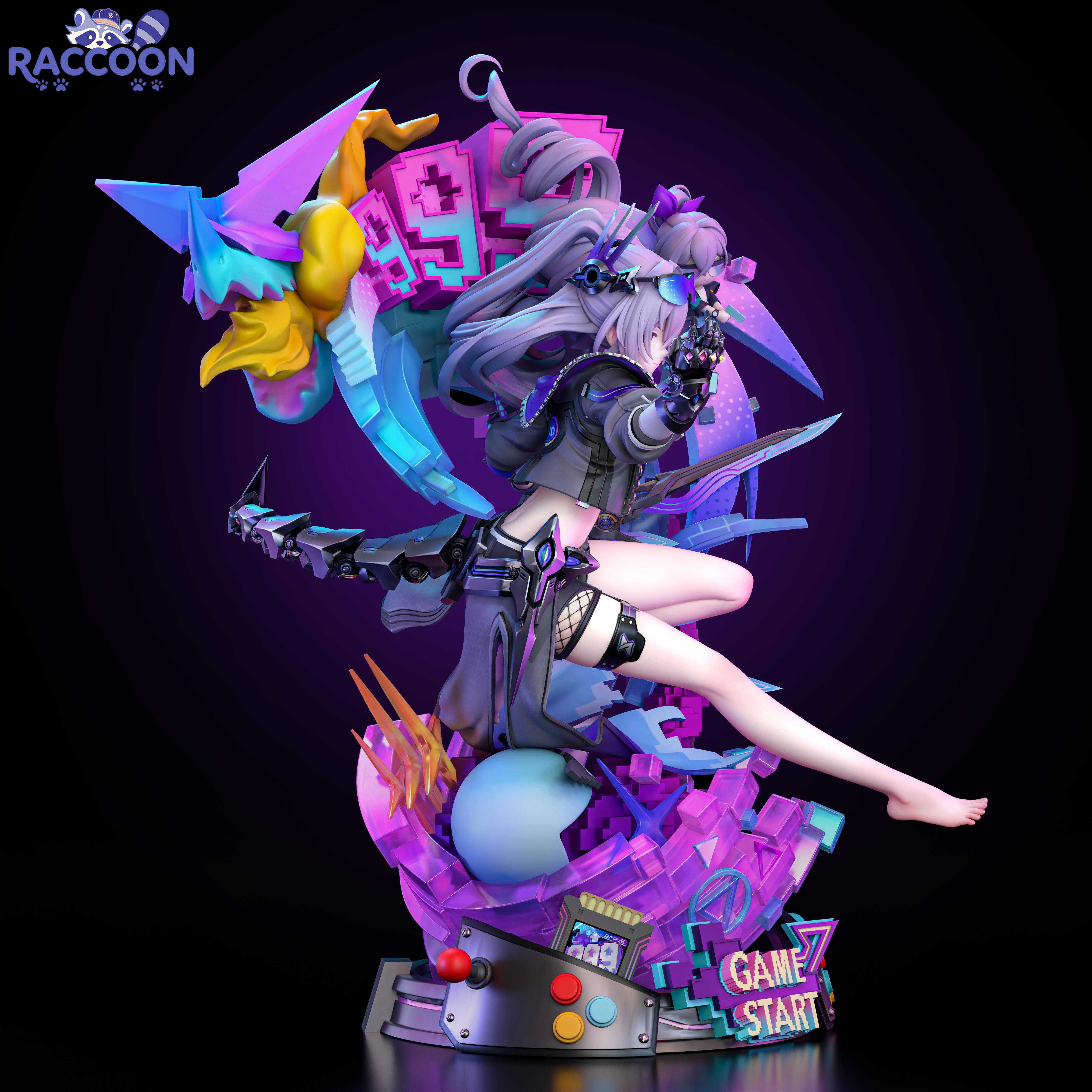 【Pre-sale】1/6 Scale Silver Wolf-Honkai: Star Rail-XiaoHuanXiong Studio