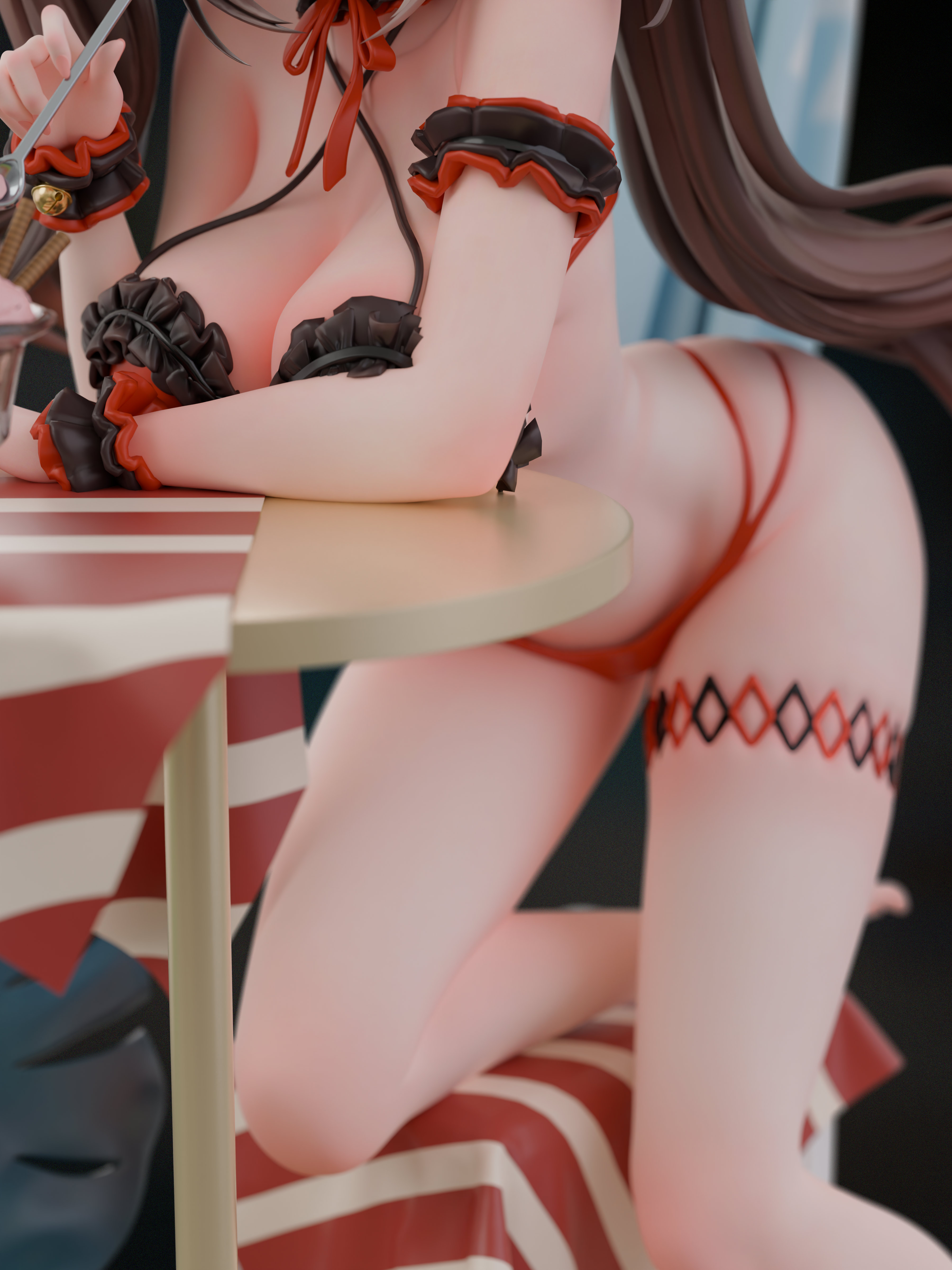 【Pre-sale】1/6 Scale Swimming Suit Tokisaki Kurumi-YMM Studio