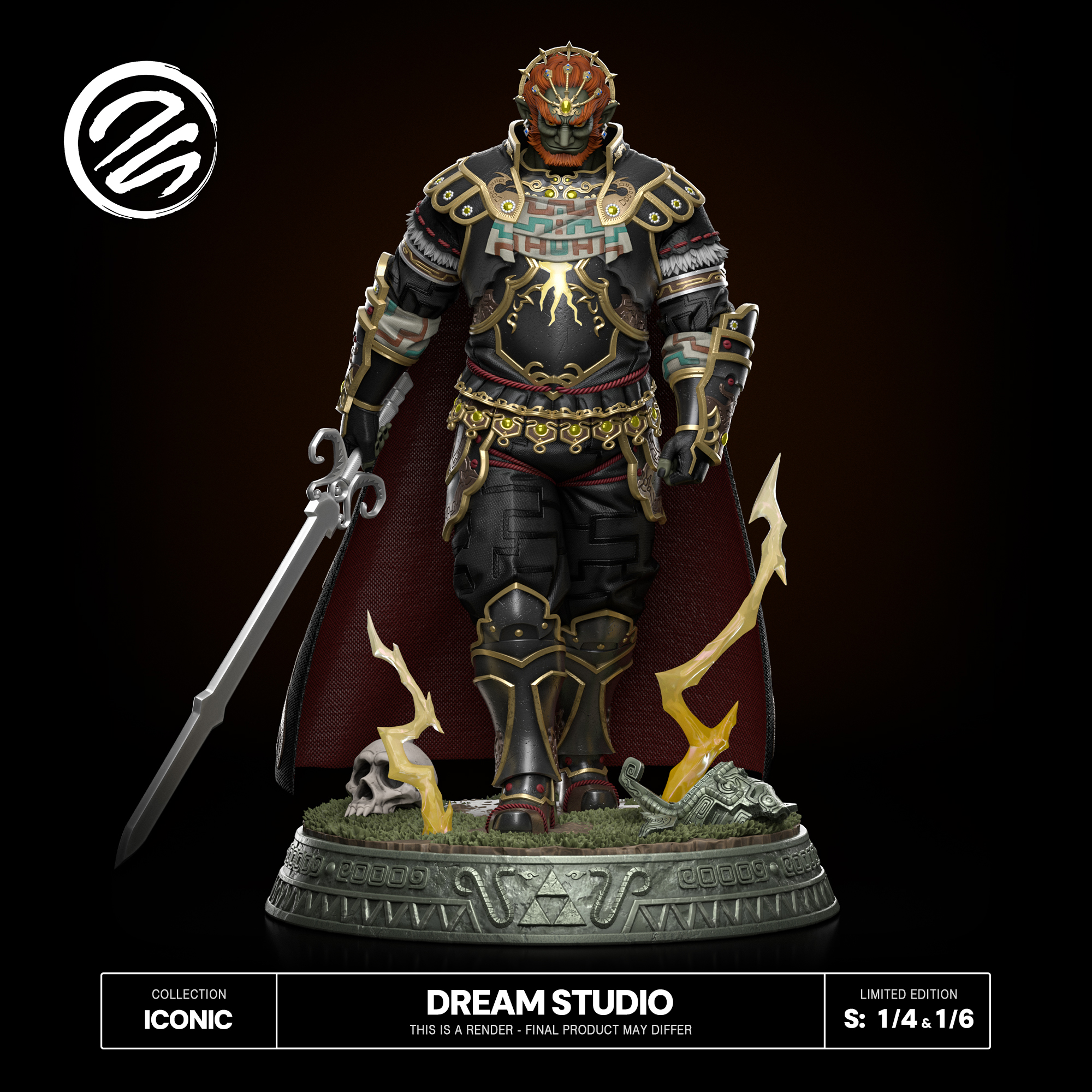 【Pre-sale】1/6 and 1/4 Scale Ganondorf TP-Dream Studio
