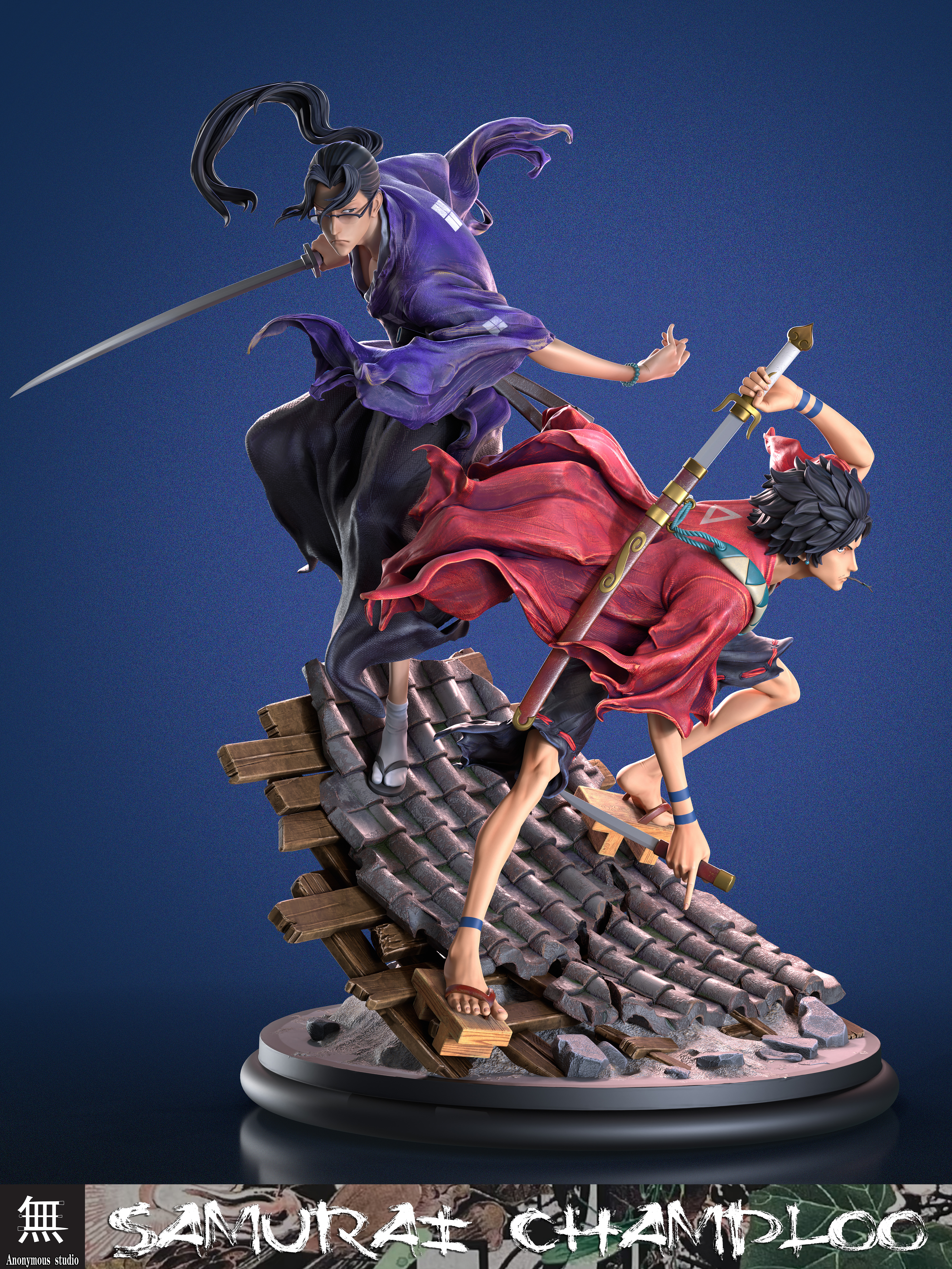 【Pre-sale】1/4 Scale Mugen and Jin-Anonymous Studio