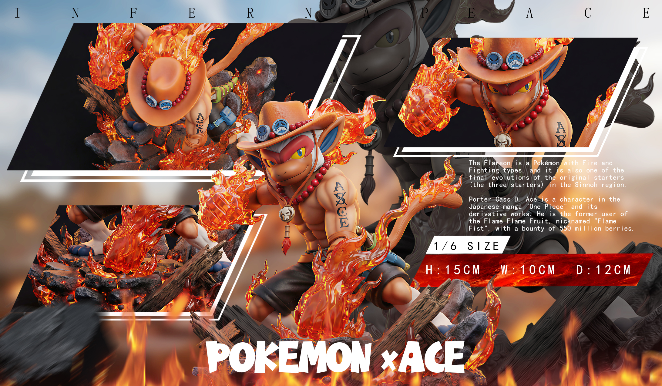 【Pre-sale】Pokemon Ace and Edward-HSZWJ Studio