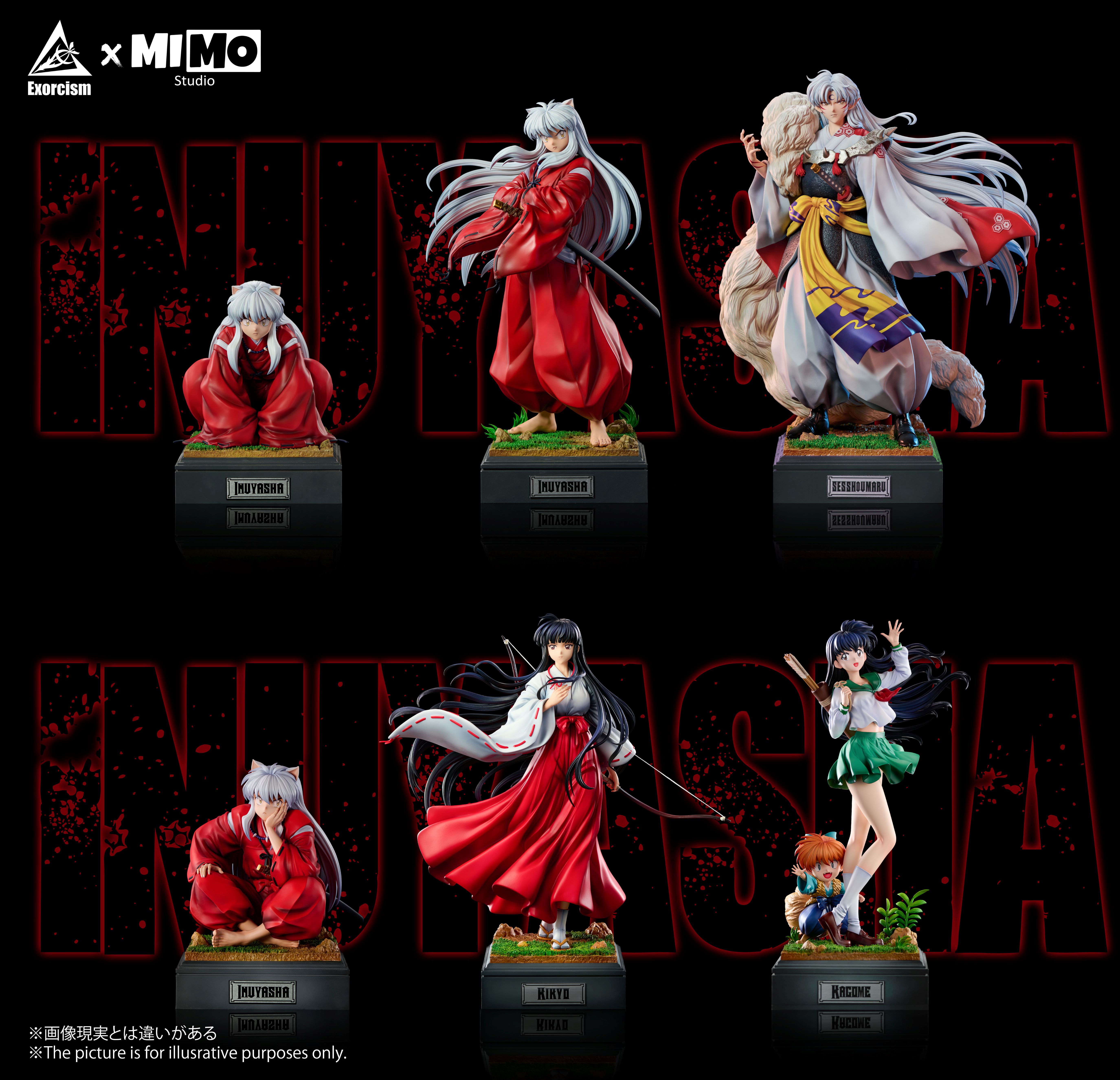 【Pre-sale】1/6 Scale Sitting Inuyasha-Exorcism Studio and MIMO Studio