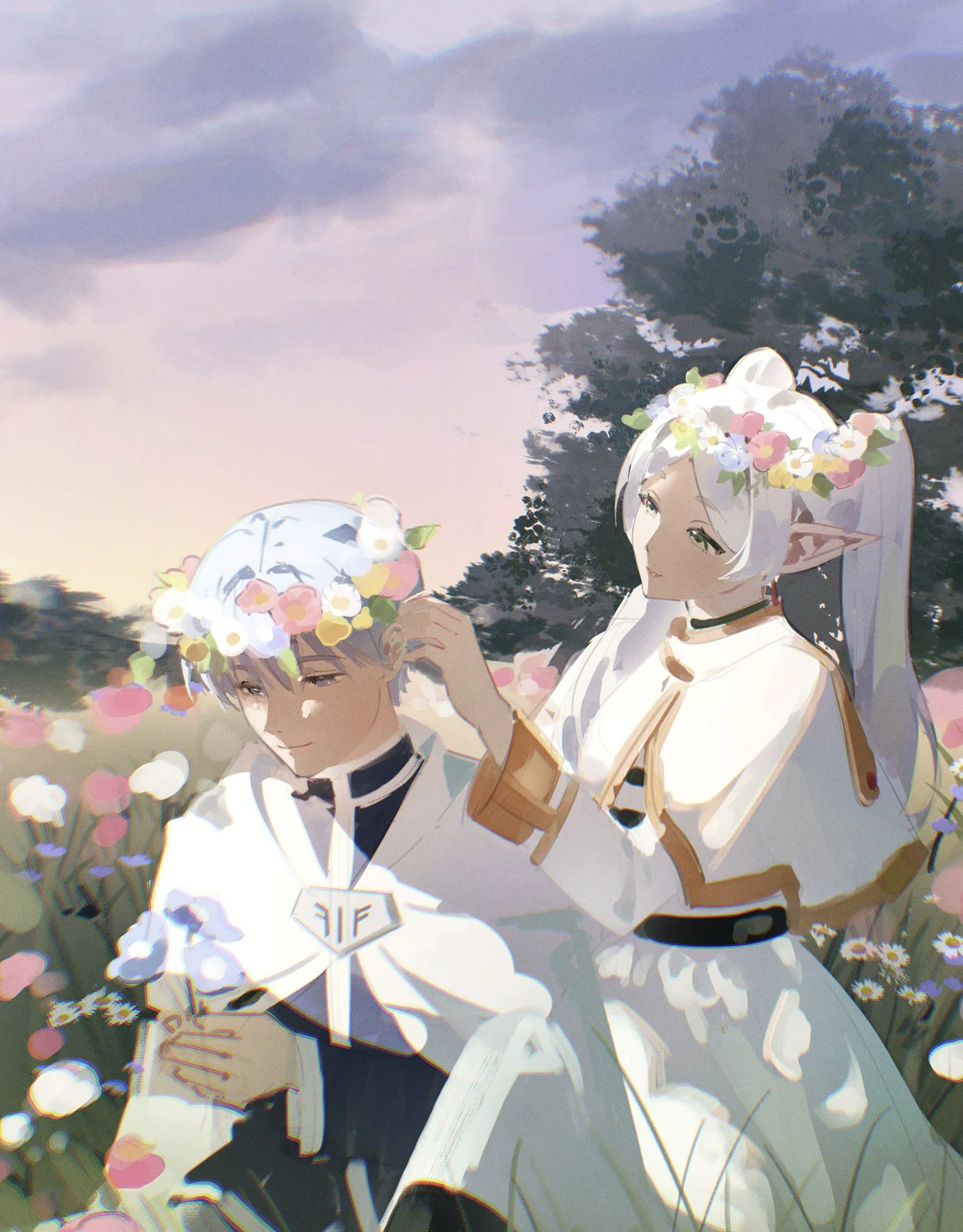 【Pre-sale】Decorative Painting of Frieren and Himmel-H2 Studio