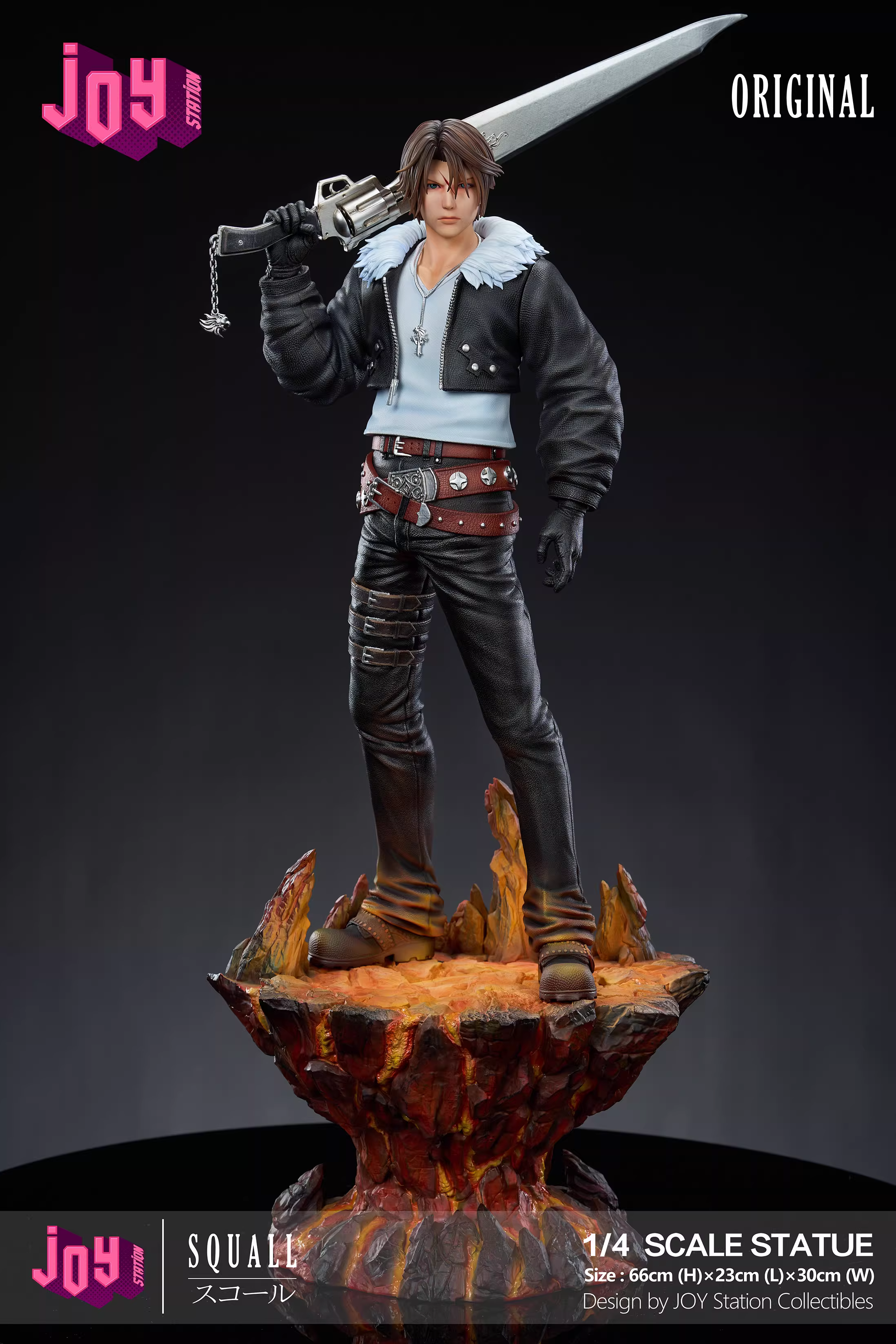 【Pre-sale】1/4 Scale Squall Leonhart with LED-Joy Station Studio