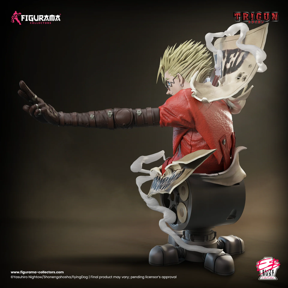 【Pre-sale】1/4 Scale Bust of Trigun-Figurama Studio