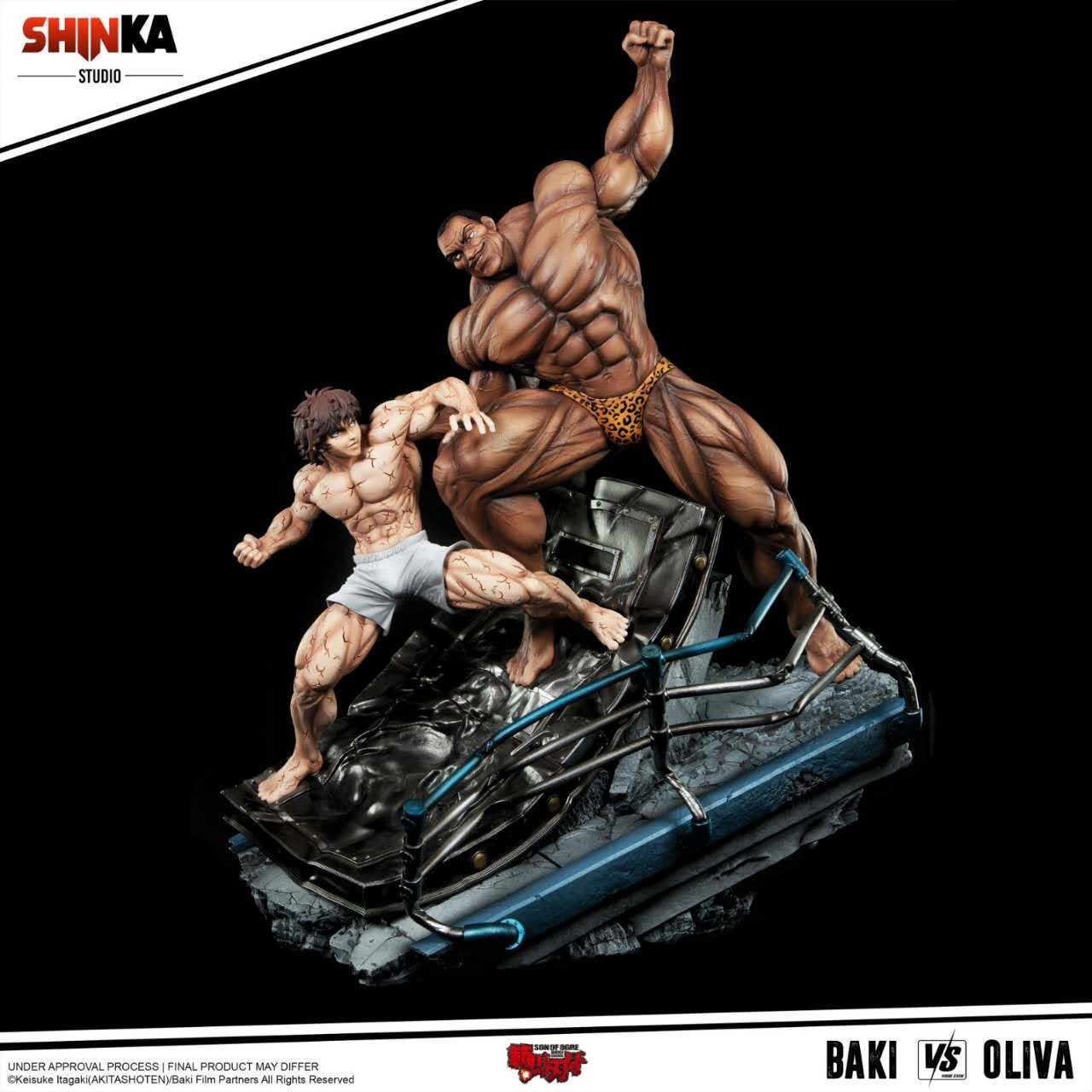 【Pre-sale】Baki vs Oliva Licensed-Shinka Studio