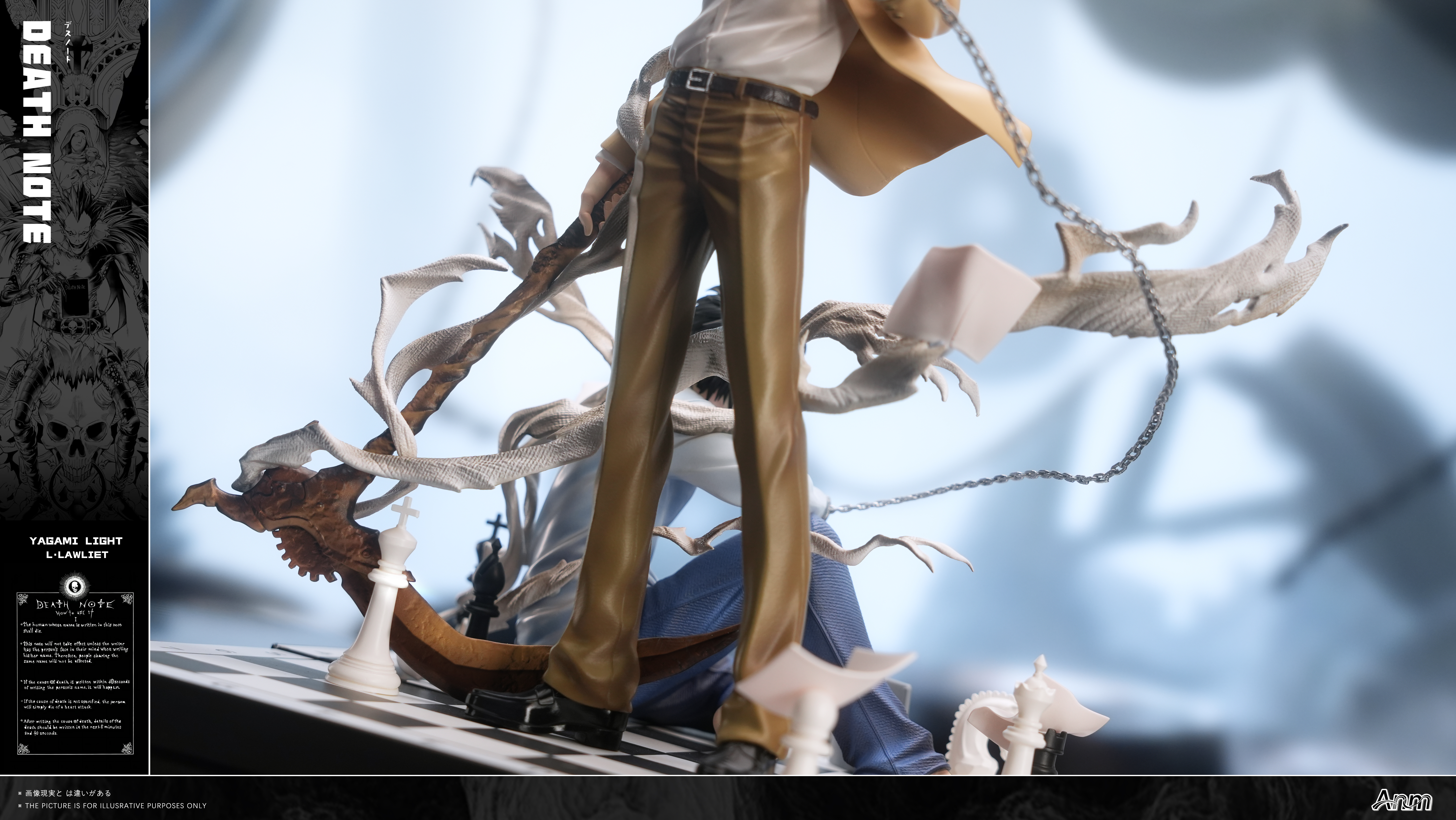 【Pre-sale】1/6 Scale Yagami Light and L lawliet-Anm Studio