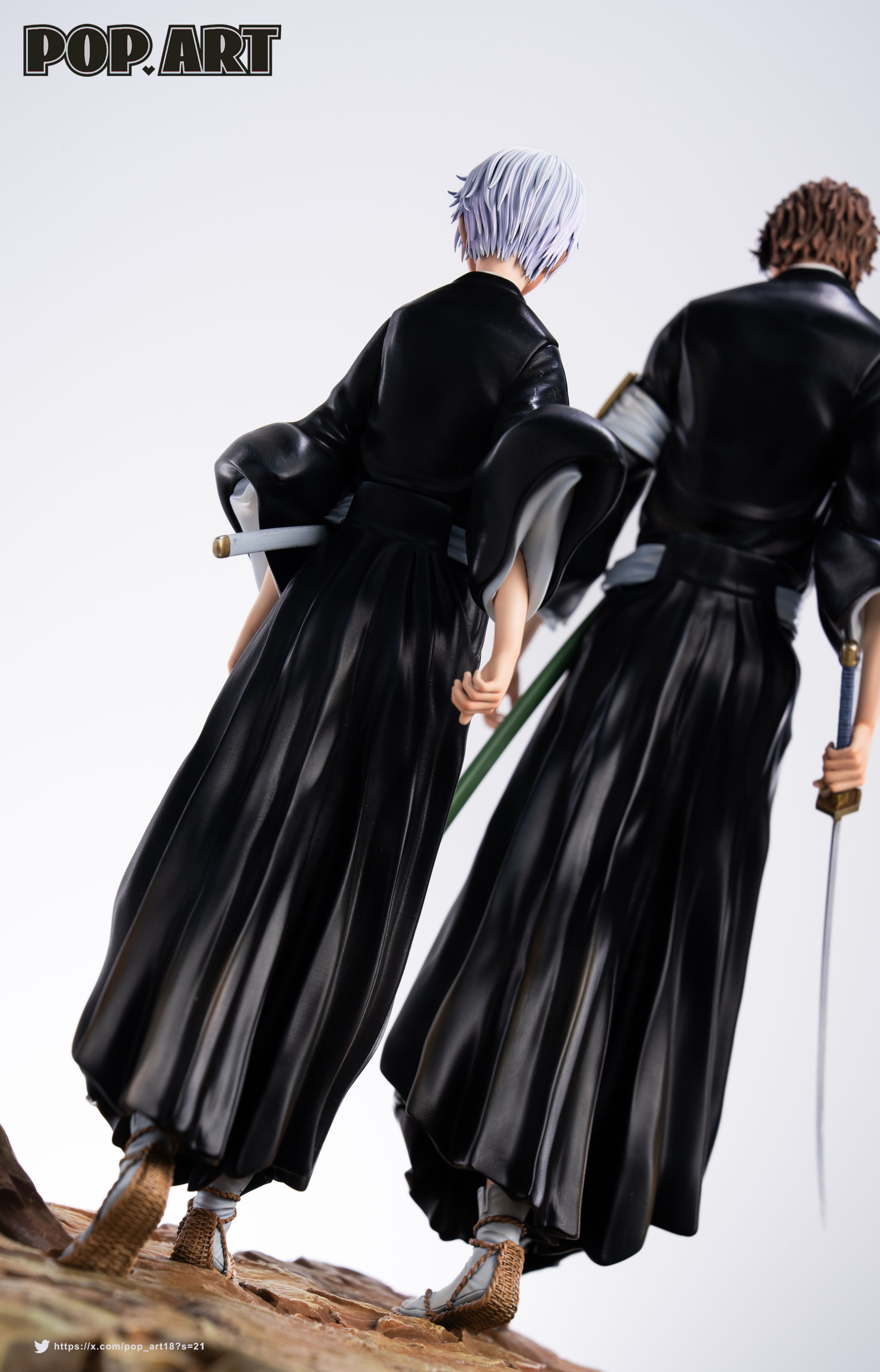 【Pre-sale】1/6 Scale Sosuke Aizen and Ichimaru Gin-POP.ART Studio