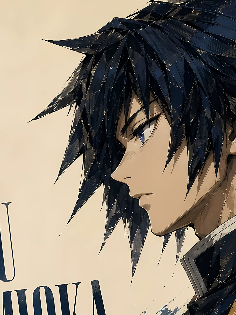 【Pre-sale】Decorative Painting of Tomioka Giyuu-Demon Slayer-XingKong Studio