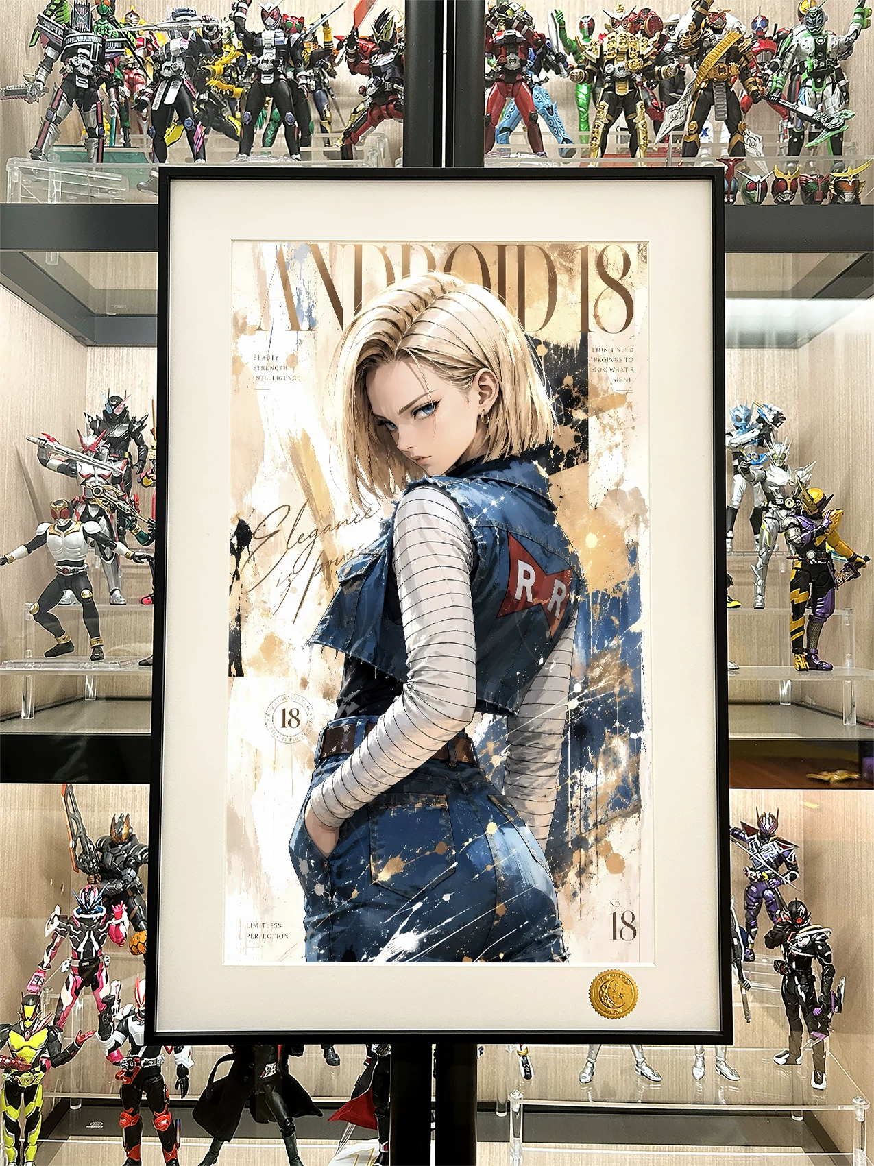 【Pre-sale】Decorative Painting of Android 18-Dragon Ball-XingKong Studio