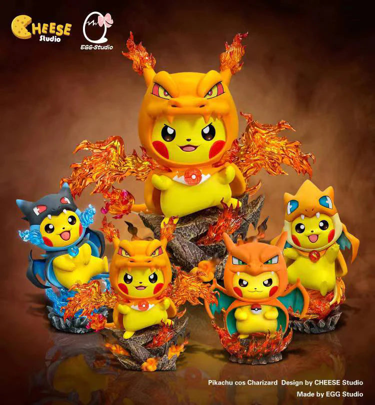 【Pre-sale】Original Colour Gigantamax Charizard Cosplay Pikachu - Pokemon - CHEESE Studios
